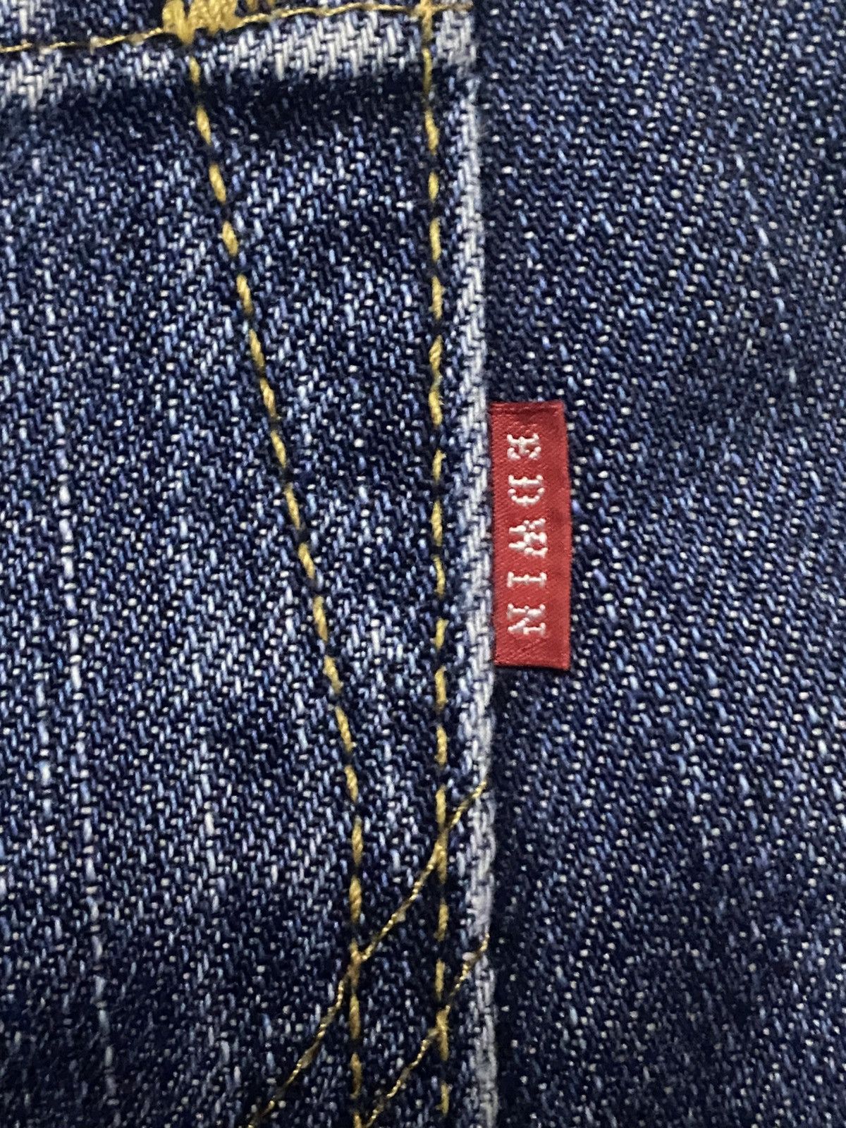 Edwin Vintage Edwin 403 Blue Wash straight Fit Jeans Size US 30 / EU 46 - 11 Thumbnail