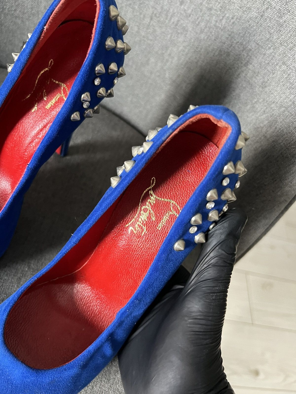 Christian Louboutin Christian Louboutin High Heels Red Sole Luxury Designe Pumps Size US 8 / IT 38 - 5 Thumbnail