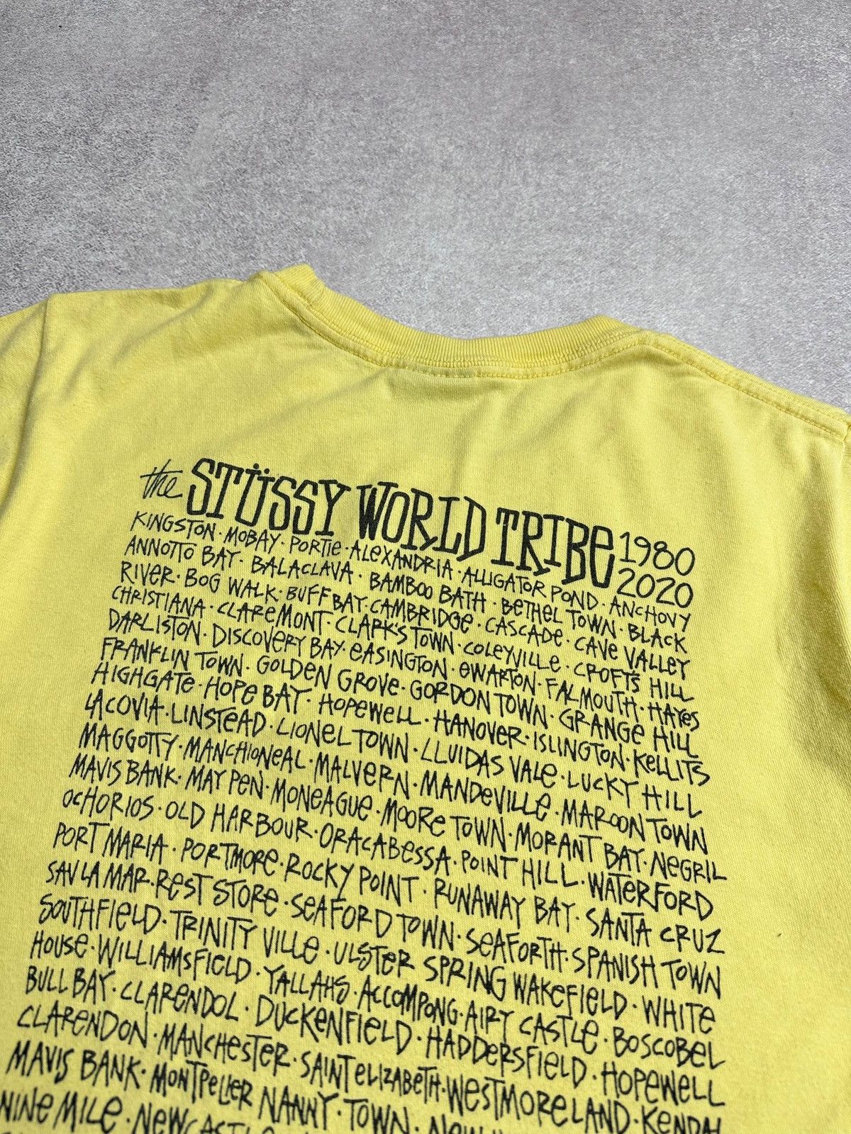 Stussy Vintage Stussy Jamaica Worldwide Tripe T-shirt S Size US S / EU 44-46 / 1 - 6 Thumbnail