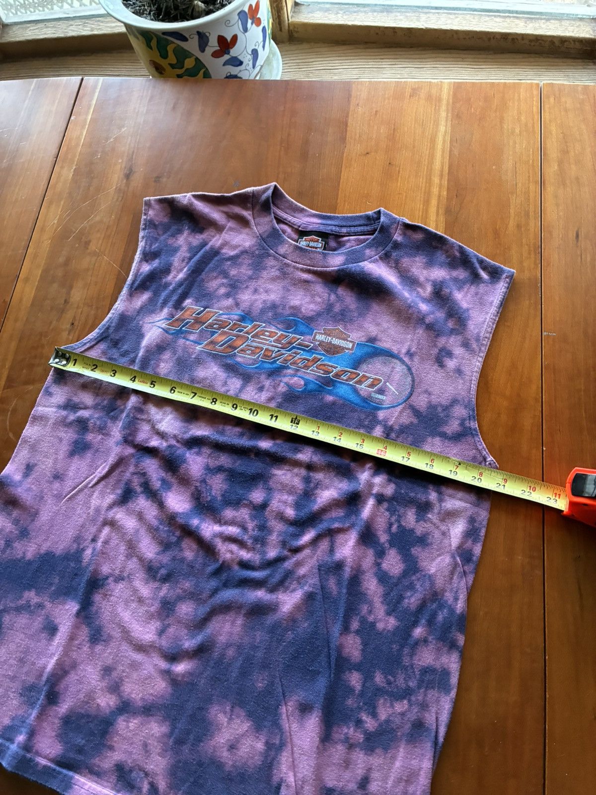 Harley Davidson Vintage Harley Davidson flame chop tee shirt Size US L / EU 52-54 / 3 - 5 Thumbnail