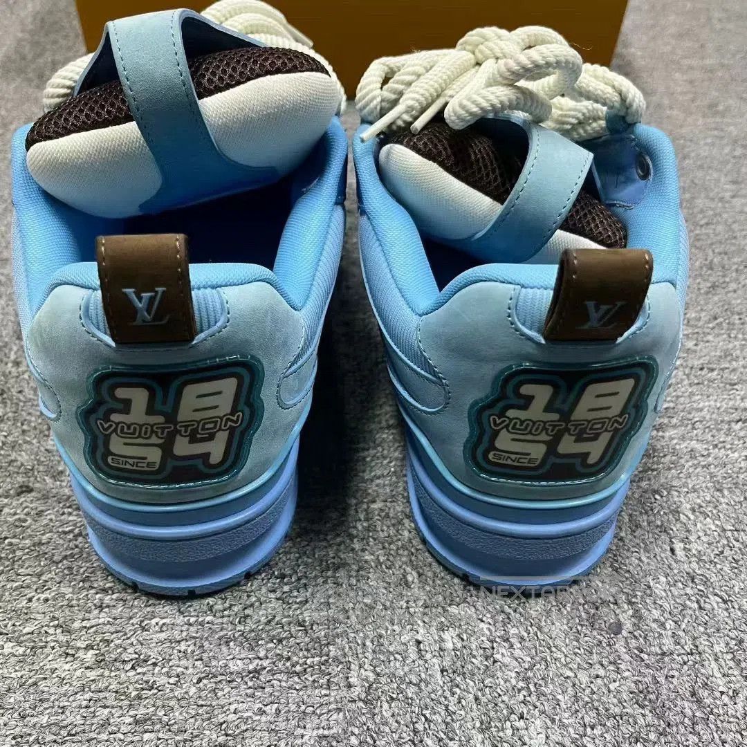 Louis Vuitton louis vuitton blue low. Size US 6 / EU 39 - 4 Thumbnail