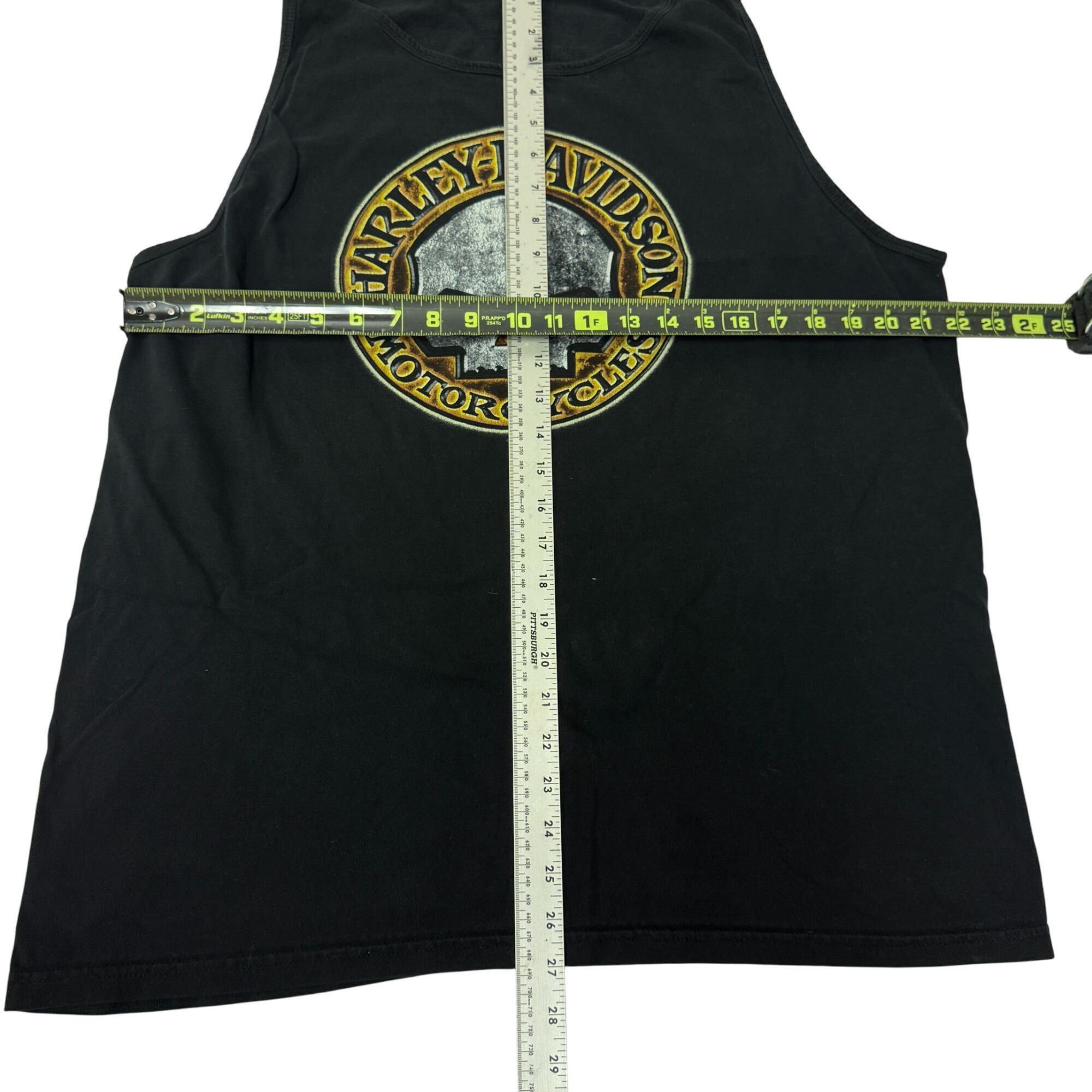 Harley Davidson BRUCE ROSSMEYER'S Motorcycle SKULL Tank Top DAYTONA BEACH Size US XL / EU 56 / 4 - 7 Thumbnail