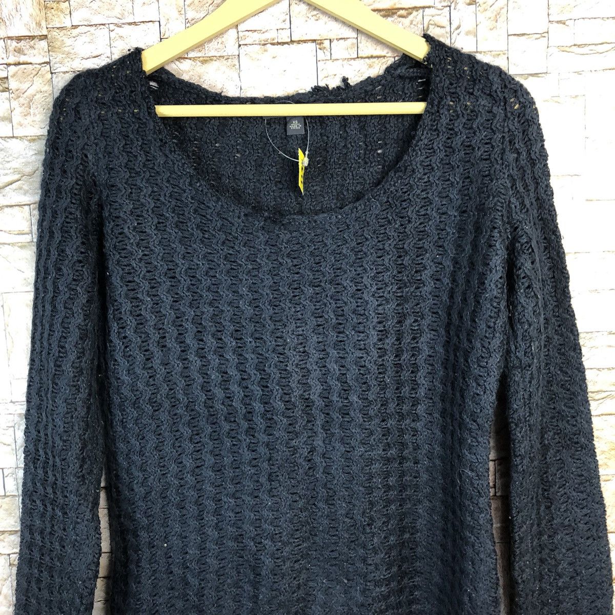 Banana Republic × Homespun Knitwear Banana Republic Black Knitwear #A671 Size XS / US 0-2 / IT 36-38 - 5 Thumbnail
