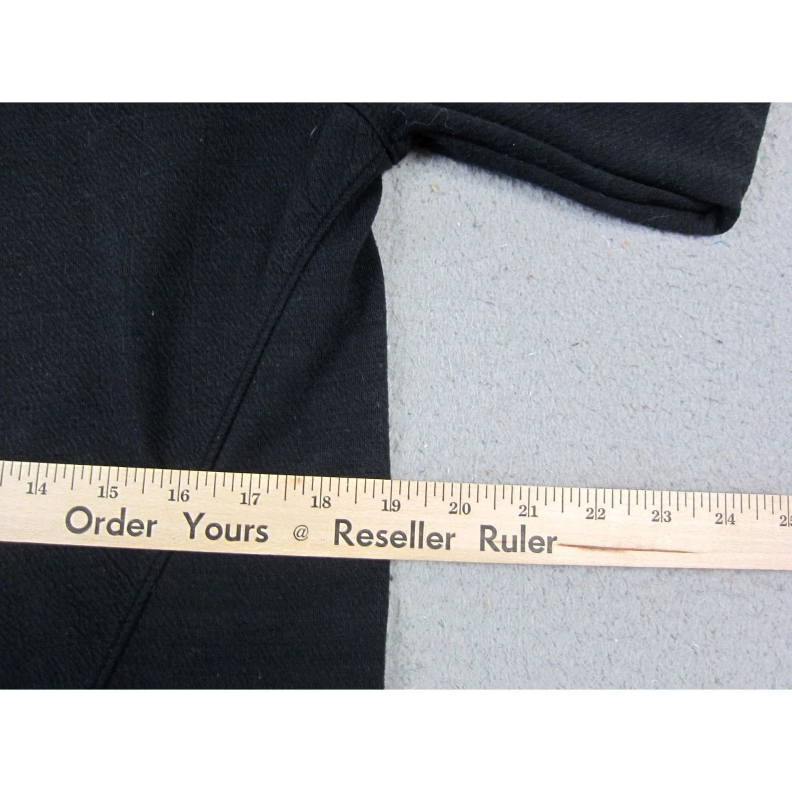 Prana VINTAGE Prana Hoodie Womens M Black Sunrise Sweatshirt Pullover Logo Casual 90s Sports Hooded Pockets Womens Size M / US 6-8 / IT 42-44 - 6 Thumbnail