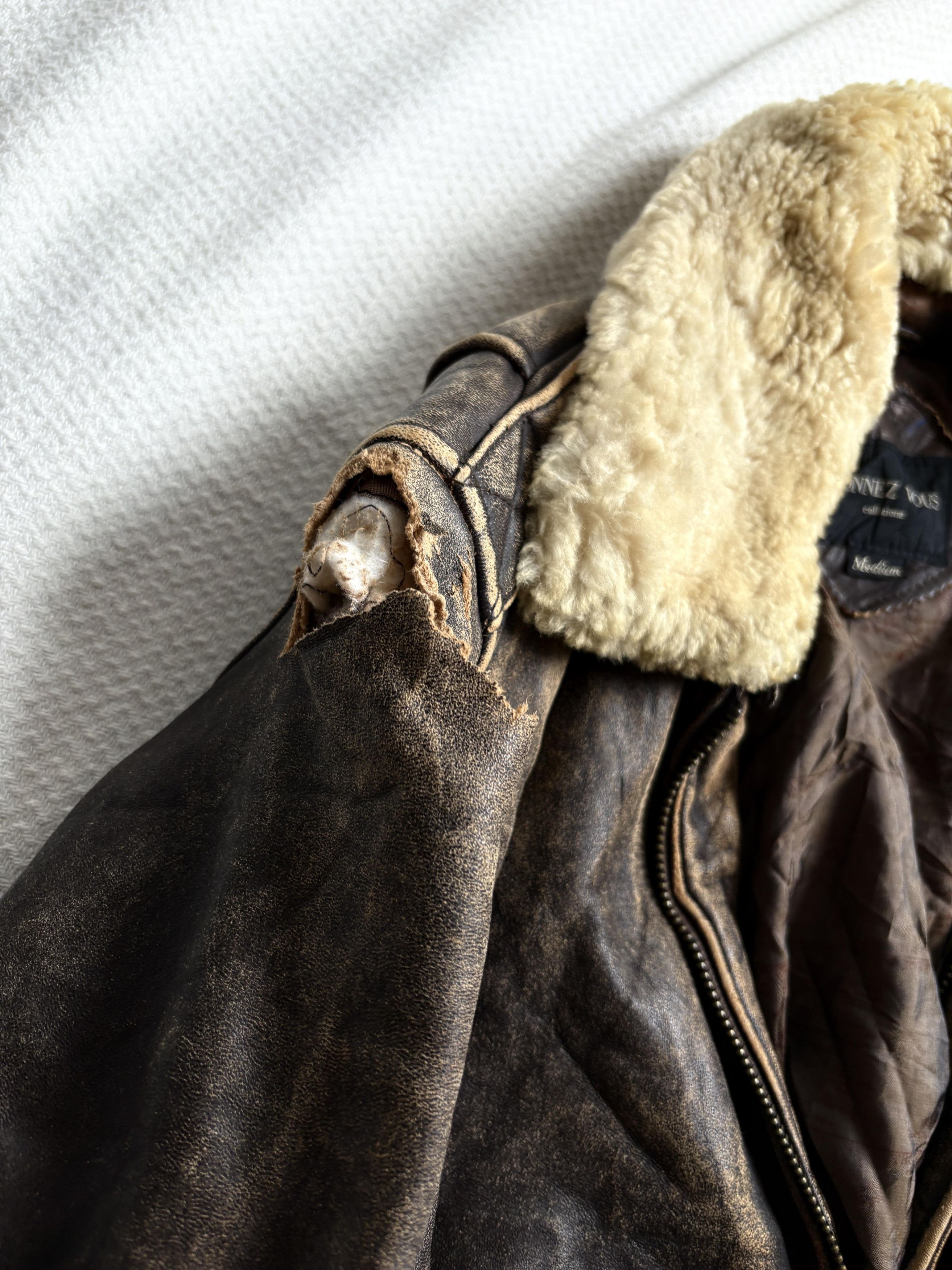 Vintage Vintage Italian Bomber Jacket Size US M / EU 48-50 / 2 - 3 Thumbnail