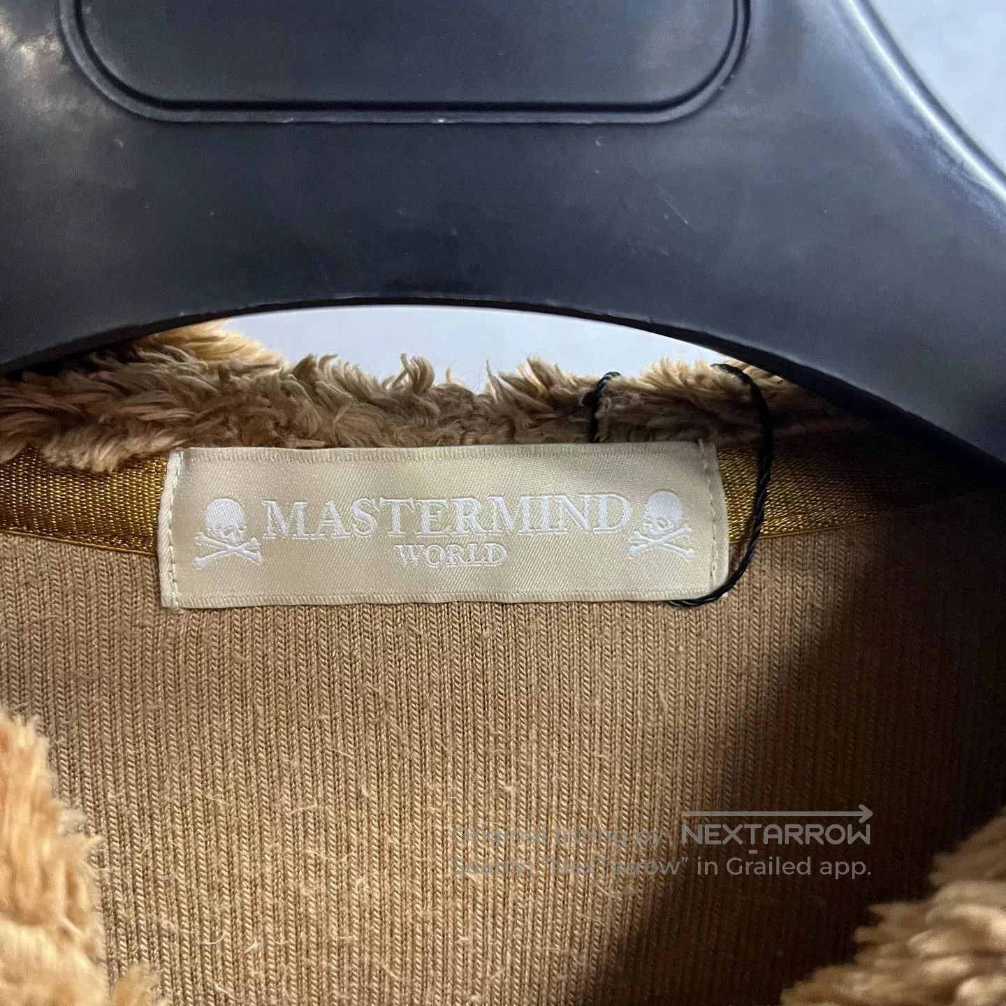 Mastermind World Mastermind World Brown Skull Hooded Fur Coat. Size US M / EU 48-50 / 2 - 2 Thumbnail