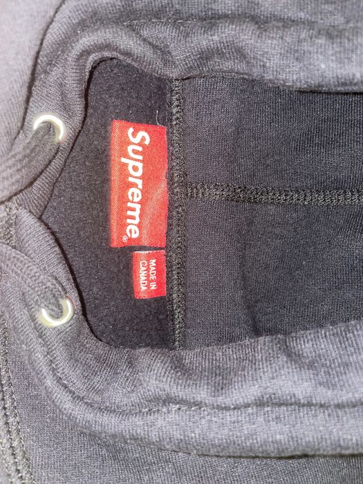 Supreme Supreme KAWS Chalk Logo Hooded Sweatshirt (Black) | Grailed