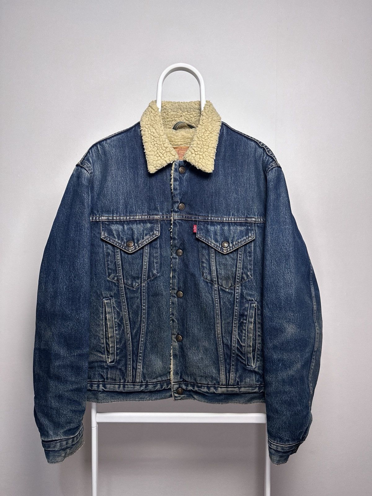 Levi's Vintage Clothing Levi’s Vintage Denim Trucker Sherpa Jacket 71500 Size L Size US L / EU 52-54 / 3 - 1 Thumbnail