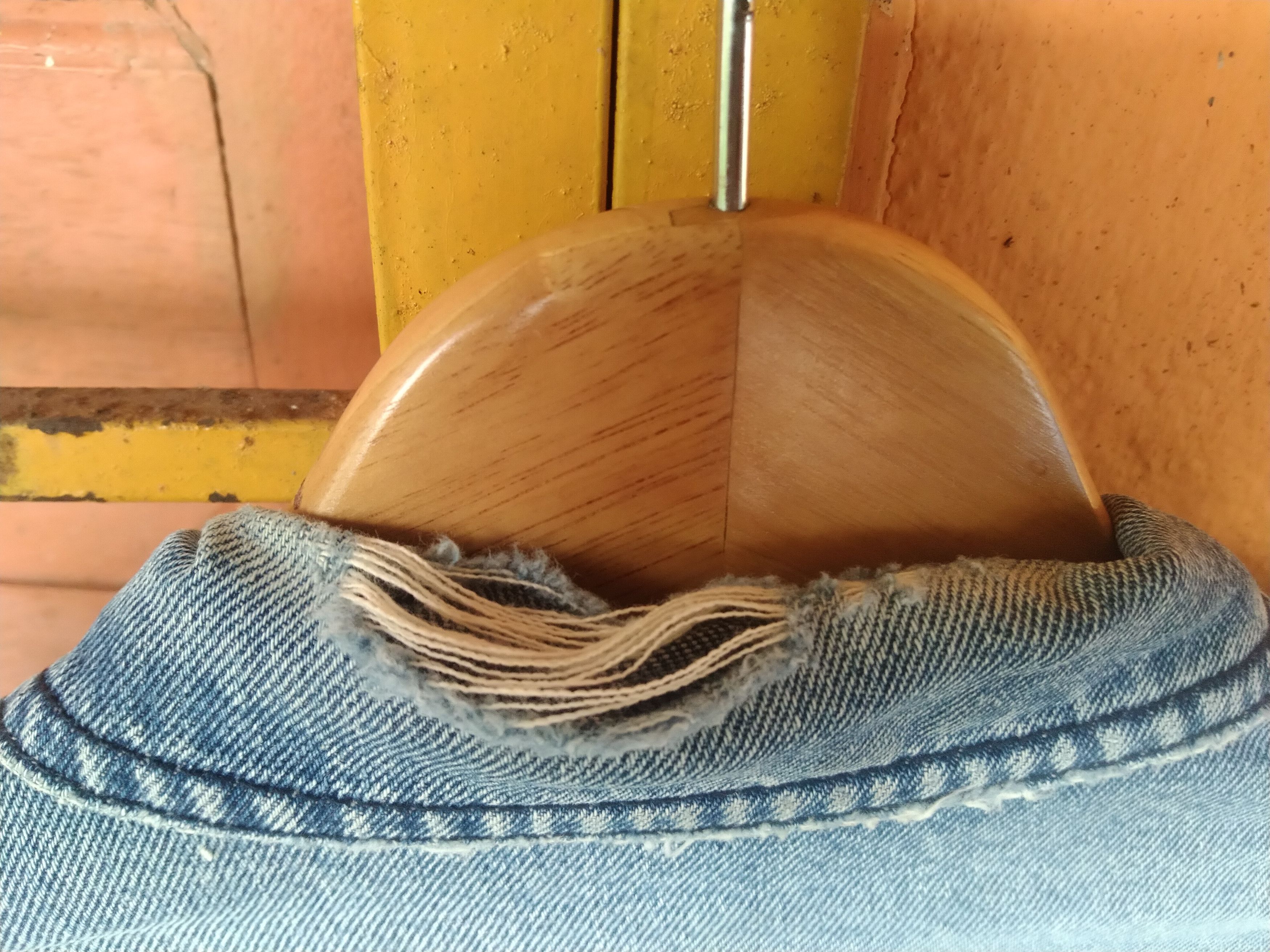 Japanese Brand × Vintage Even River Distressed Denim Jacket Size US L / EU 52-54 / 3 - 11 Thumbnail