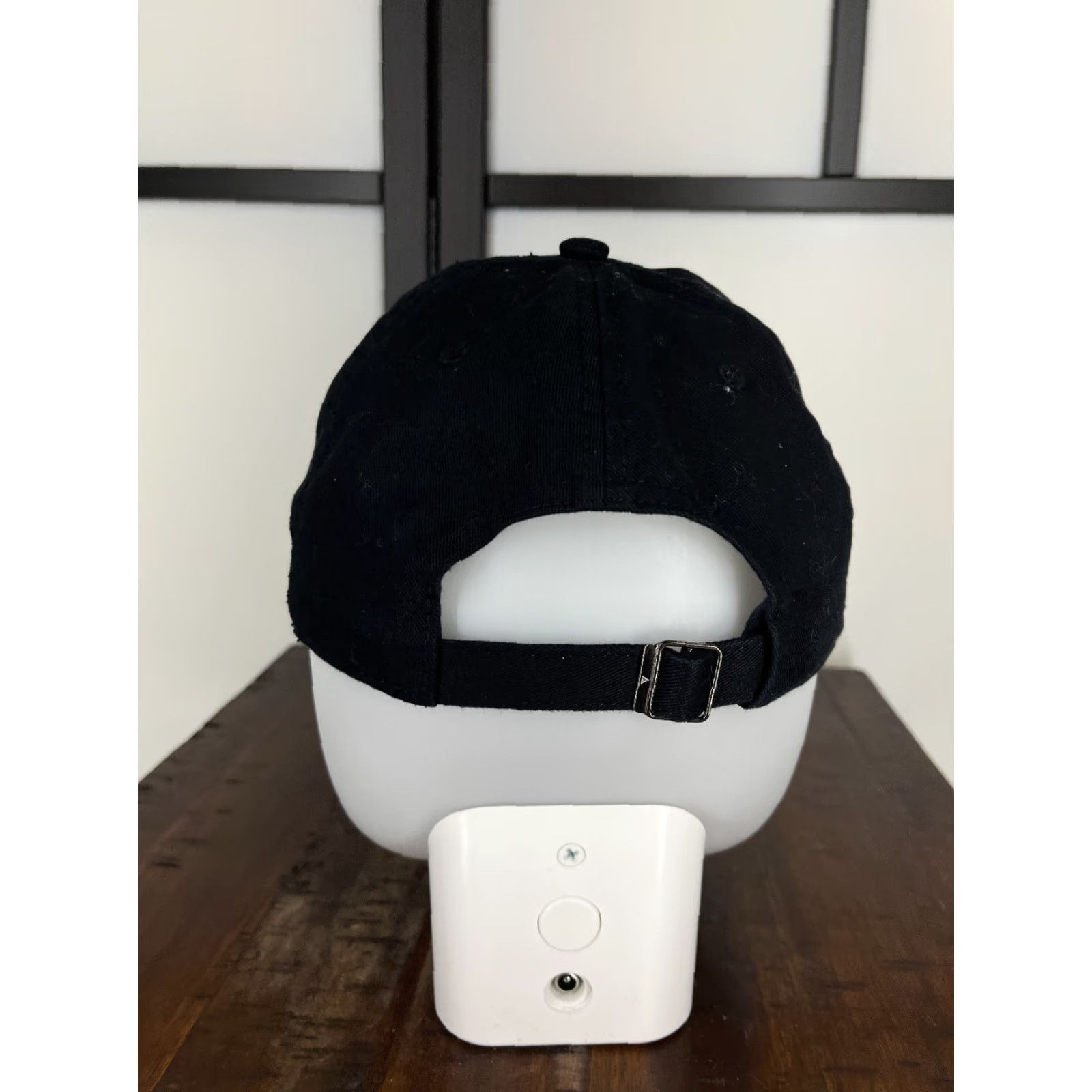 Vintage Pound The Rock Hat Cap Strap Back One Size Adult Black Cotton Twill Outdoor Baseball Cap Men Adjustable Lightweight Logo Outdoor Size ONE SIZE - 6 Thumbnail