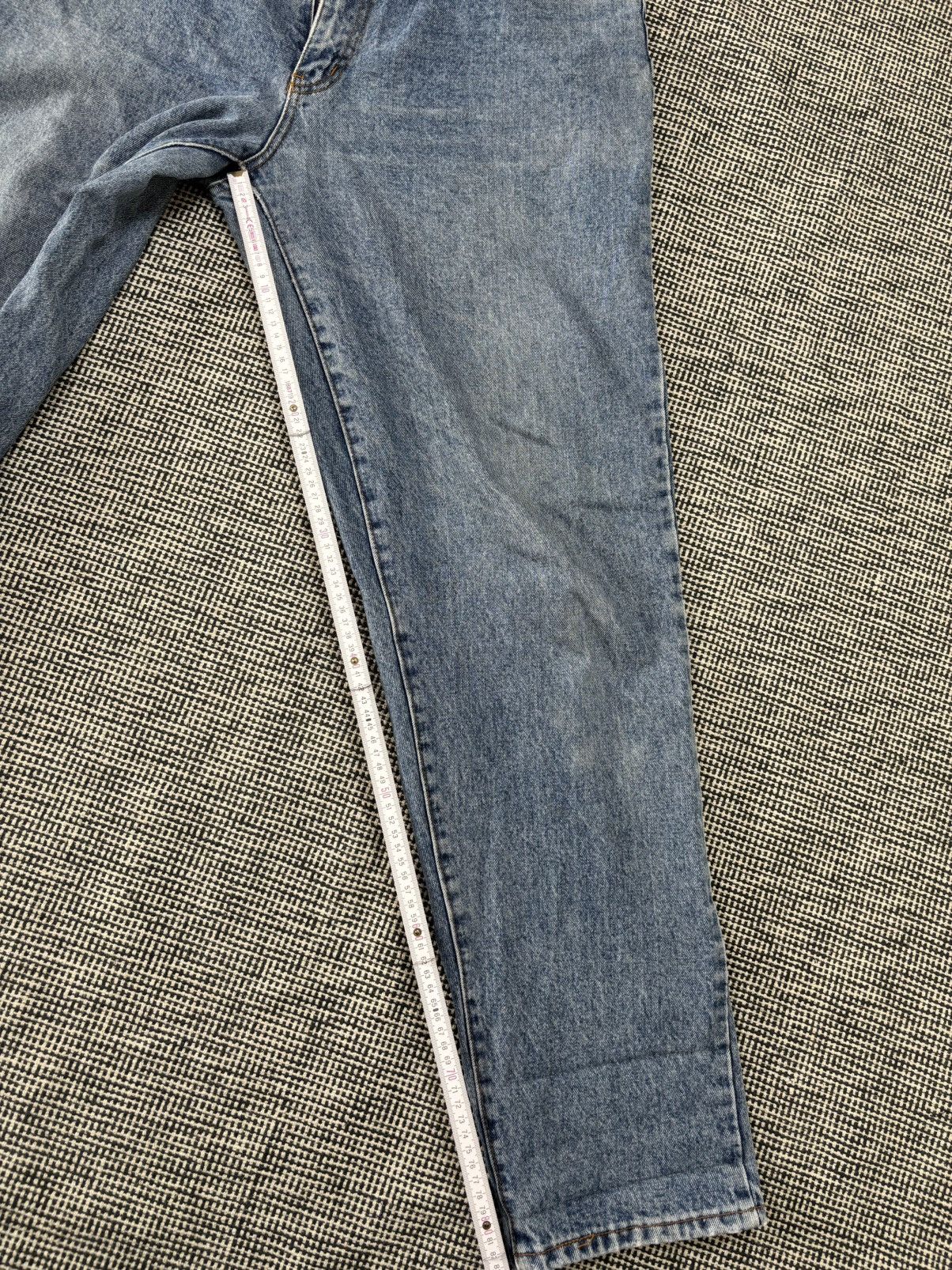 Puma 90s puma balloon fit vintage ligh blue washed jeans Size US 36 / EU 52 - 8 Thumbnail