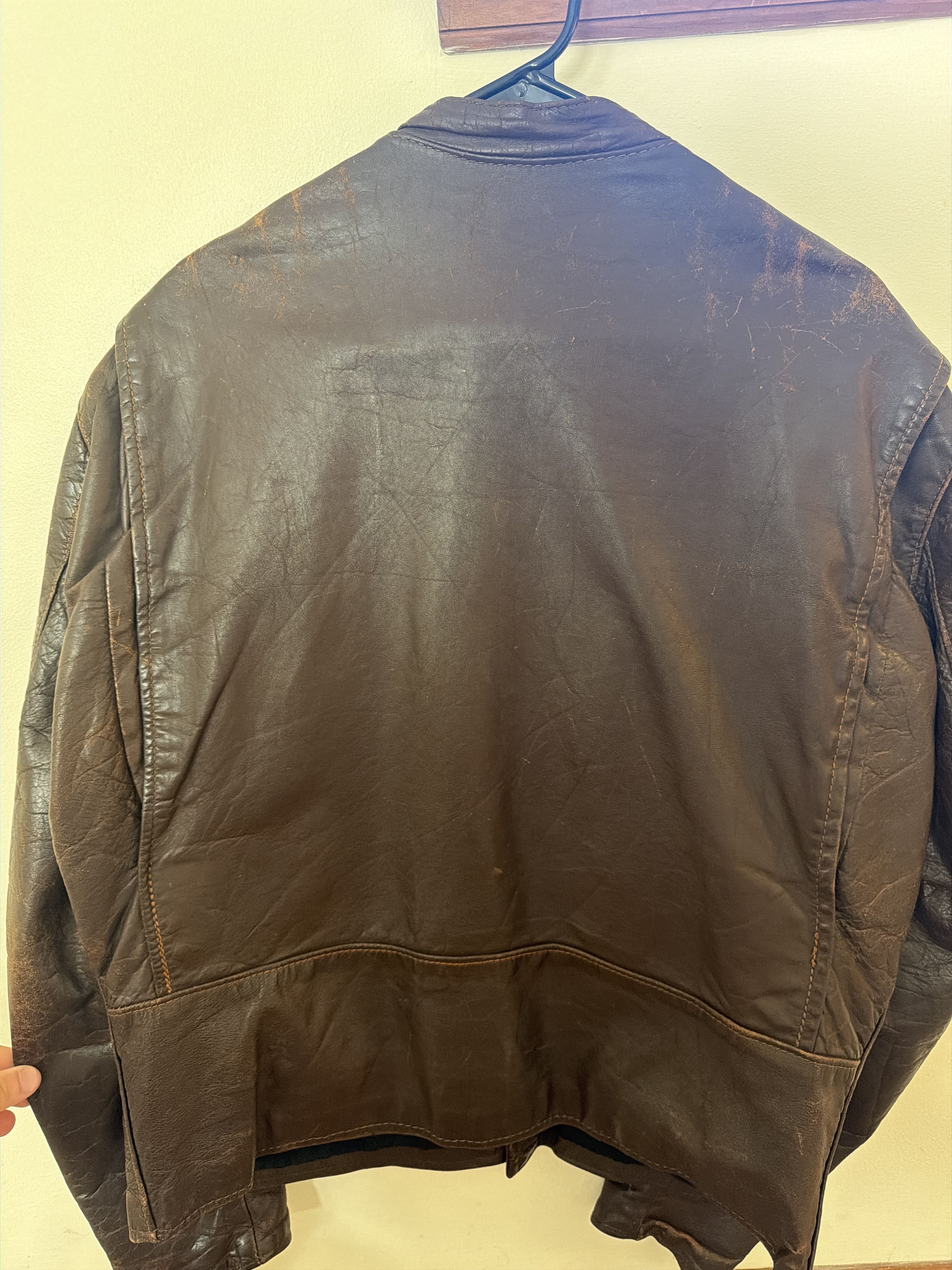 Brooks Brooks Leather Specialist Leather Motorcycle Jacket Size US L / EU 52-54 / 3 - 4 Thumbnail