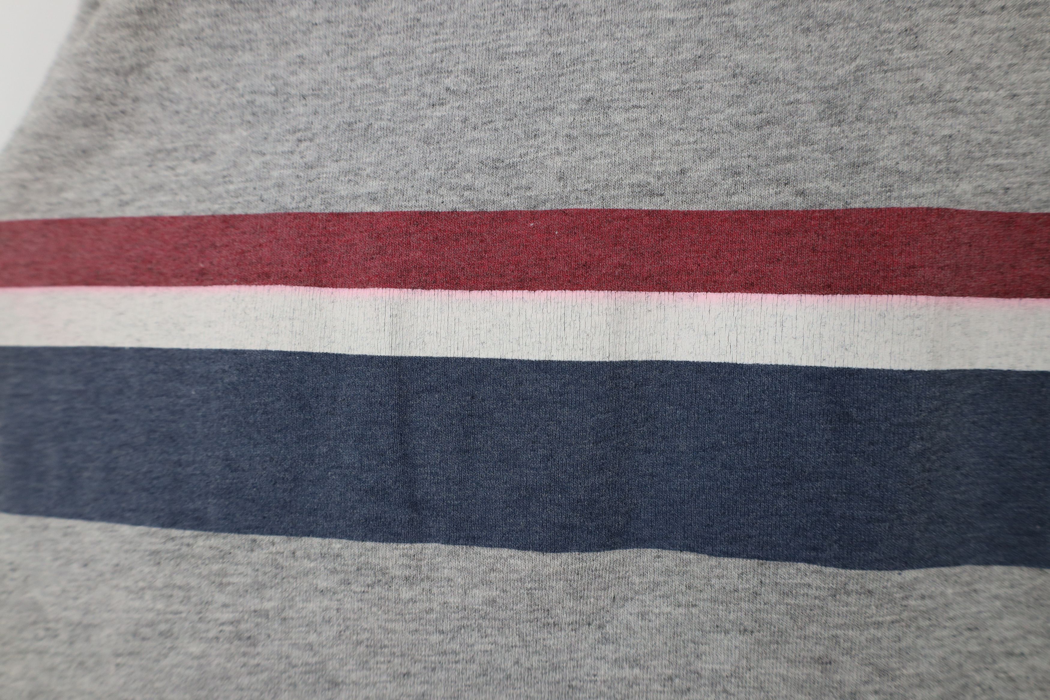 Vintage Vintage 90s Bum Equipment Spell Striped Short Sleeve T-Shirt Size US XL / EU 56 / 4 - 6 Thumbnail