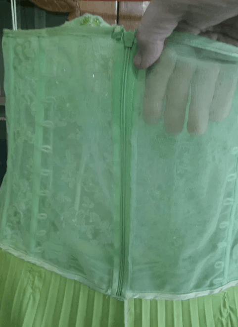 Other Vintage ball gown sz S green Size S / US 4 / IT 40 - 5 Thumbnail