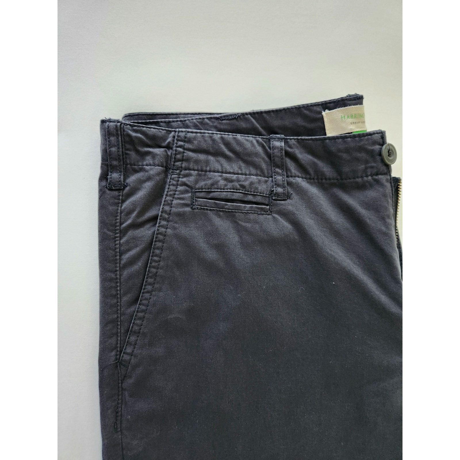 Harrington HARRINGTON Urban Label Dark Gray Relax Pants 100% Cotton Size US 44 / EU 60 - 10 Thumbnail