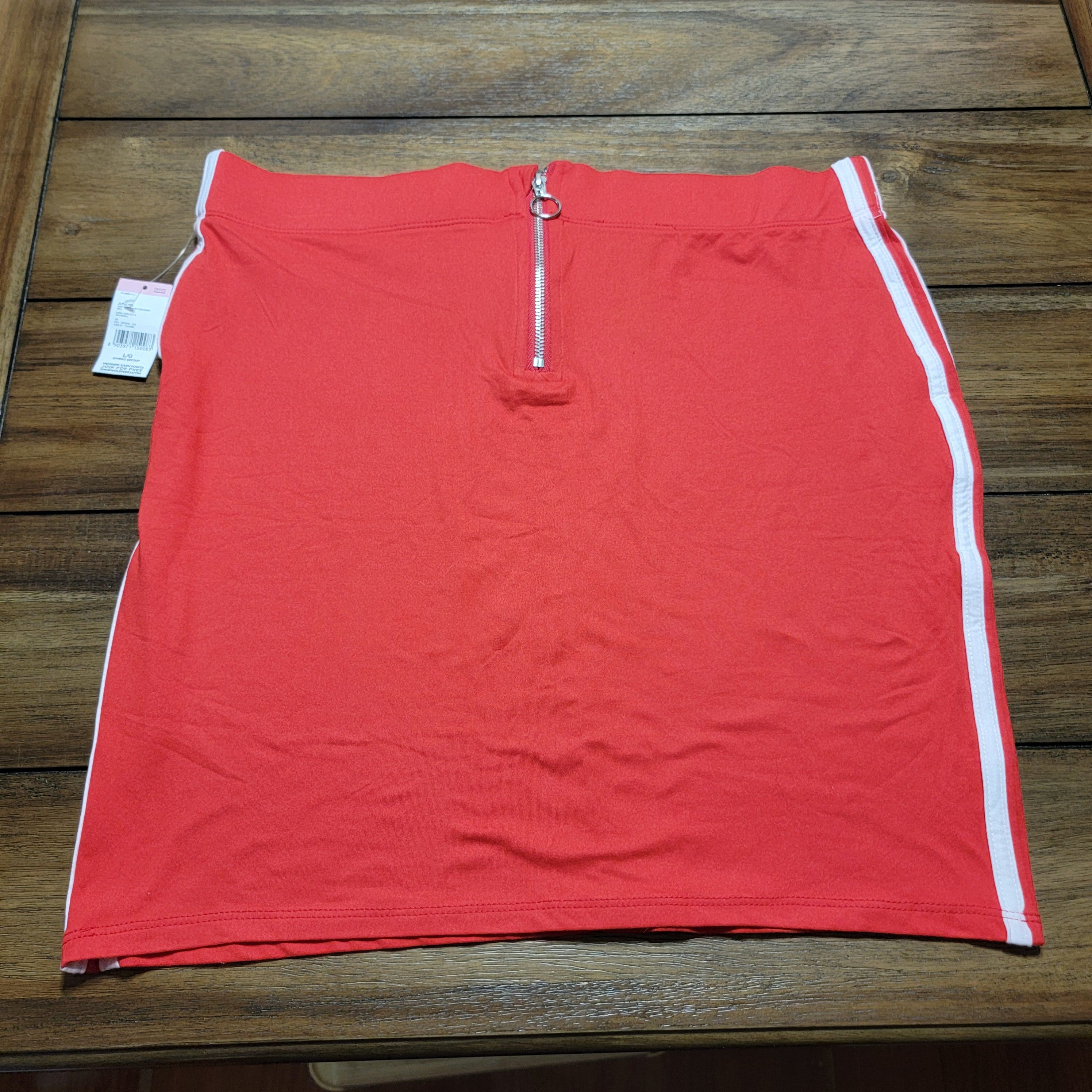 Joe Boxer Joe Boxer Quarter Zip Mini Skirt Cotton - Junior Large NWT Size 34" / US 12 / IT 48 - 3 Thumbnail