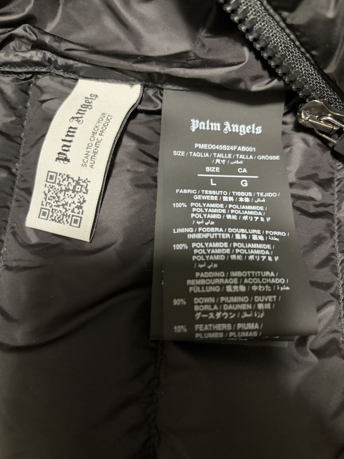 Palm Angels Palm Angels Down Puffer Jacket - L Size US L / EU 52-54 / 3 - 9 Thumbnail
