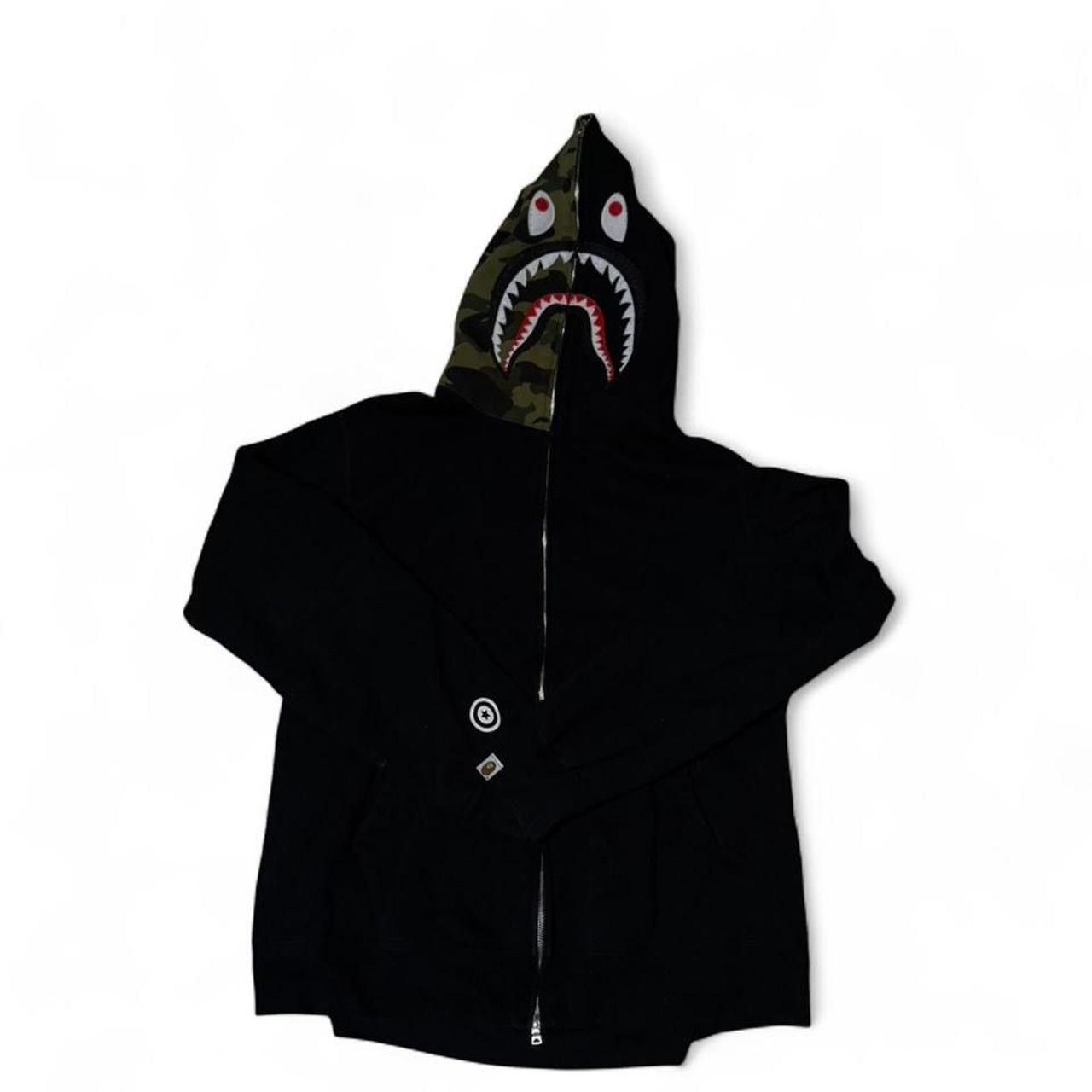 Bape BAPE SHARK ZIP HOODIE 3XL Size US XXL / EU 58 / 5 - 1 Thumbnail