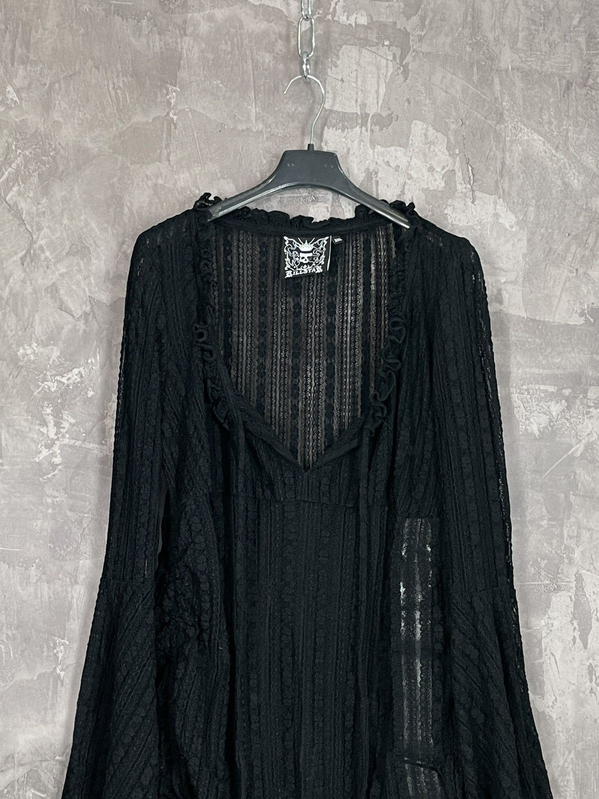 Killstar Killstar Knit Black Goth Emo Archival Sweater Size XXL / US 16-18 / IT 52-54 - 2 Thumbnail