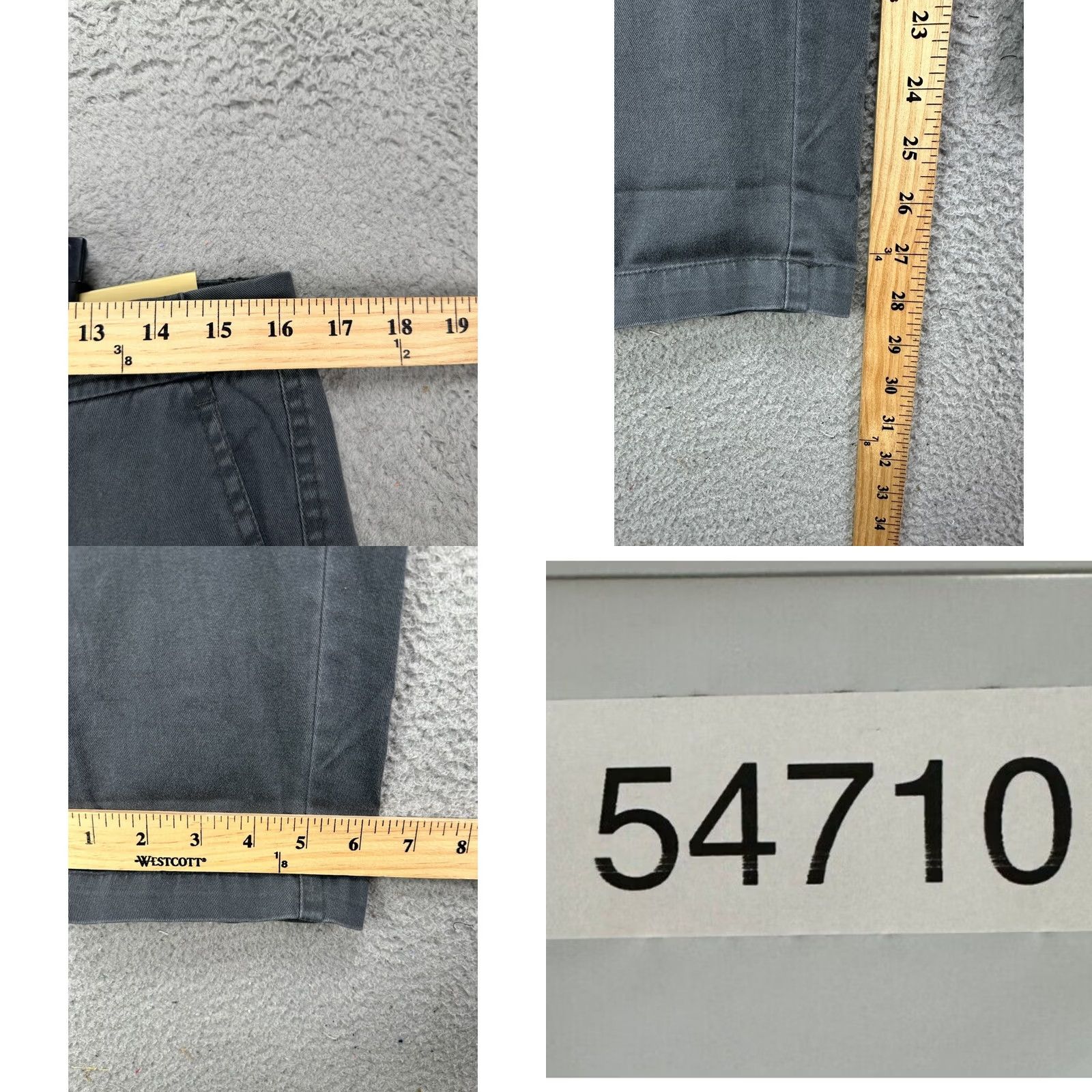 Vintage Woolrich Sunday Chino Pants Womens 8 Gray Flat Front Straight Leg Relaxed Mid Rise Casual Workwear Pants Size 30" / US 8 / IT 44 - 8 Thumbnail