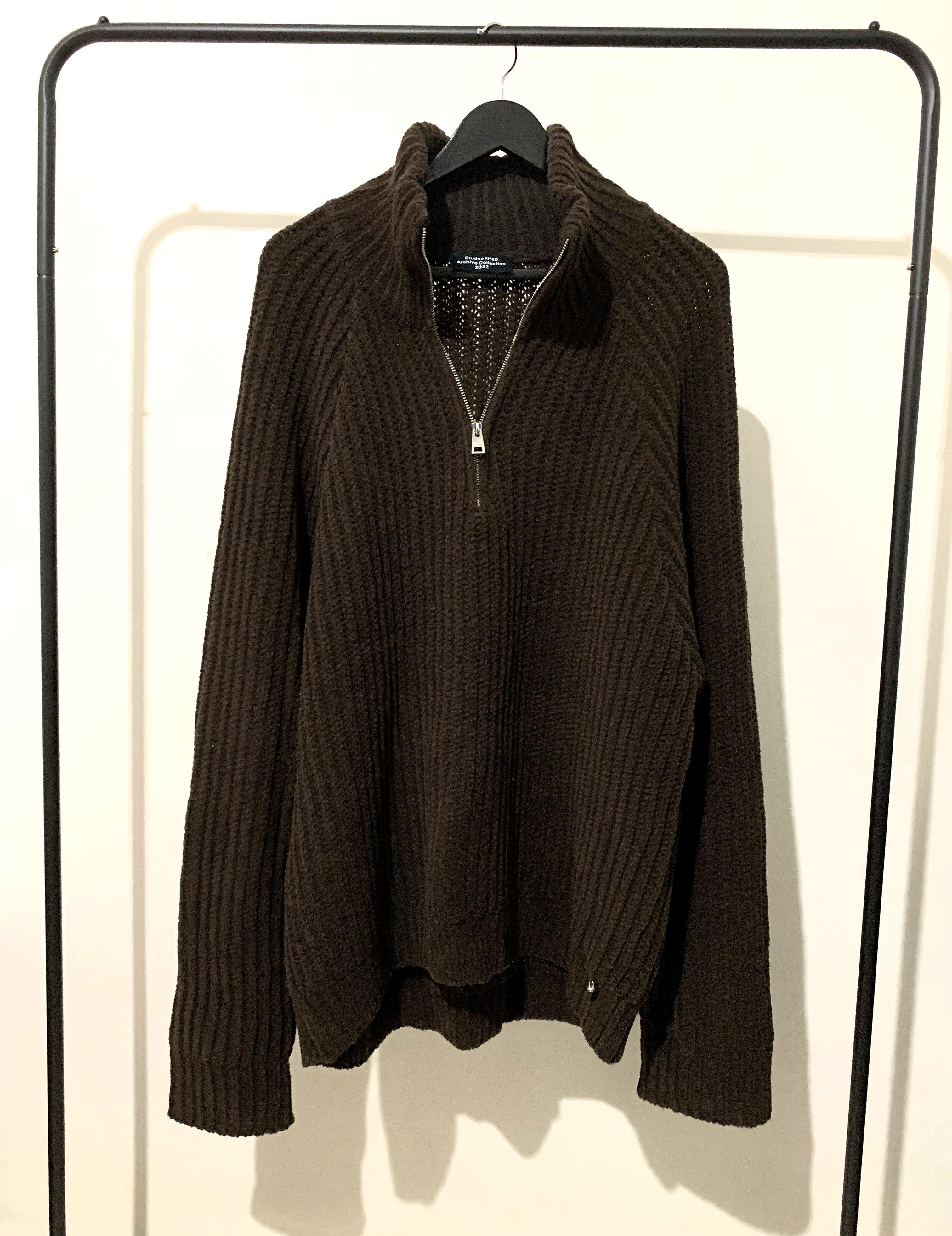 Etudes Brown Vassili Sweater Size US L / EU 52-54 / 3 - 1 Thumbnail