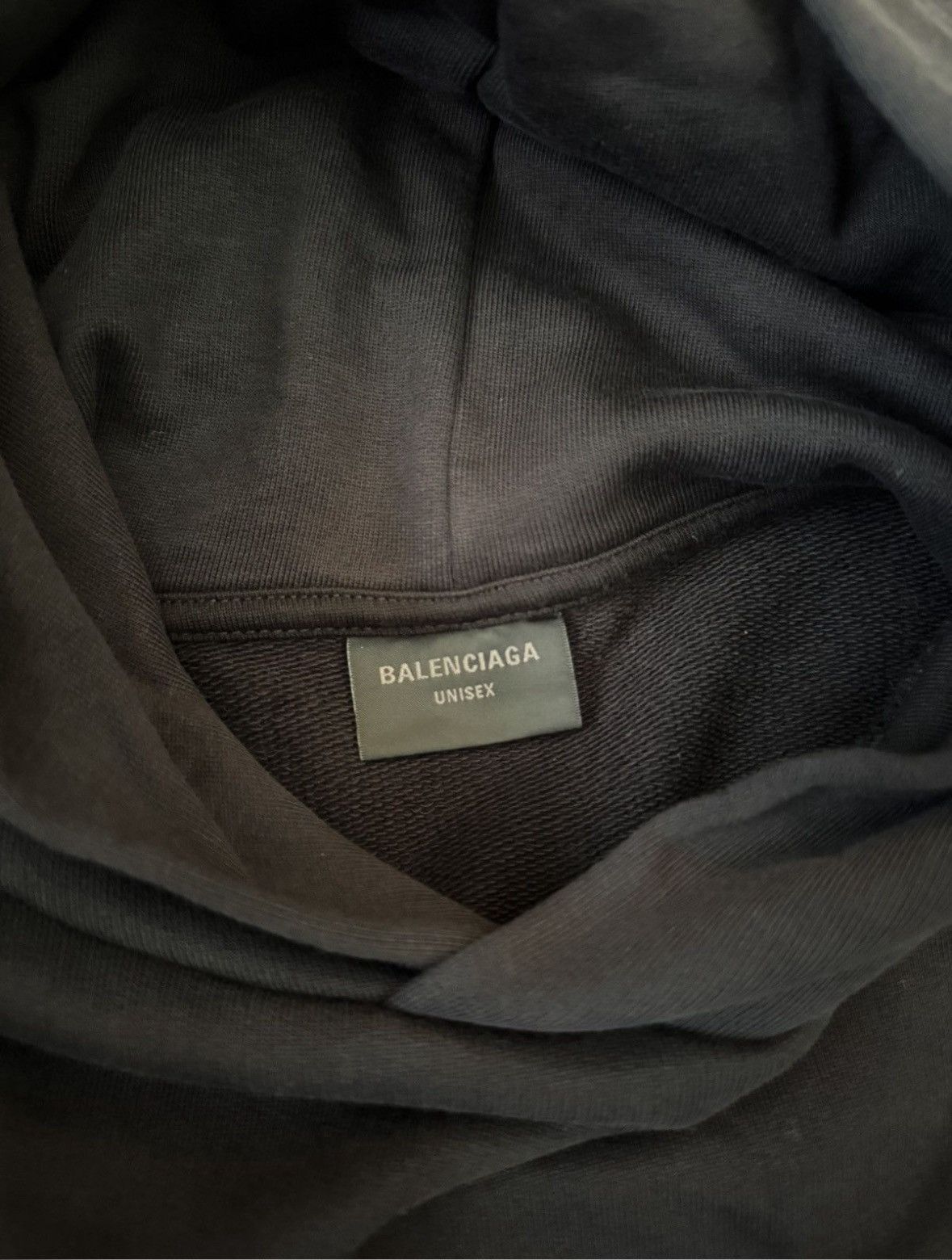 Balenciaga Balenciaga FW23 Inverted Flipped Letter Embodied Hoodie Size US S / EU 44-46 / 1 - 6 Thumbnail
