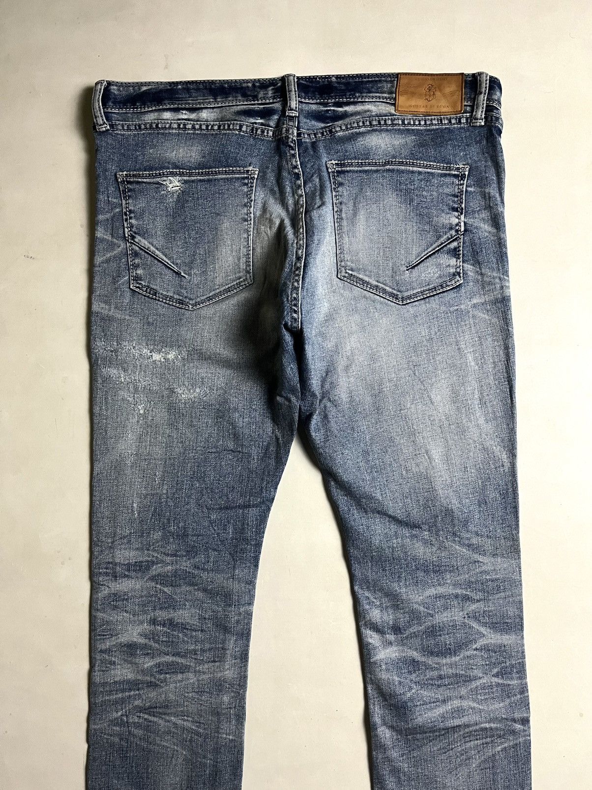 GOSTAR DE FUGA 💥SICK Gostar De Fuga Mudwash distress denim💥 Size US 34 / EU 50 - 5 Thumbnail