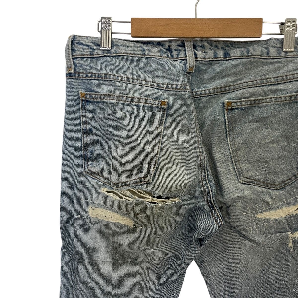 Dolce & Gabbana Vintage Dolce & Gabbana Distressed Denim Size 33" - 10 Thumbnail