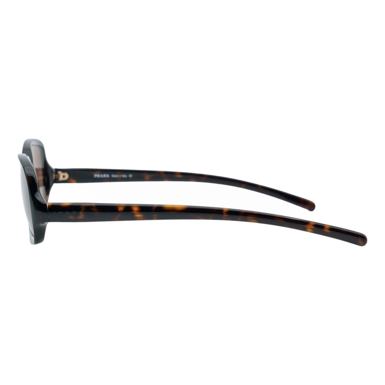 Prada Vintage Prada VPR 18B Logo Tortoise Rectangular Sunglasses Size ONE SIZE - 3 Thumbnail