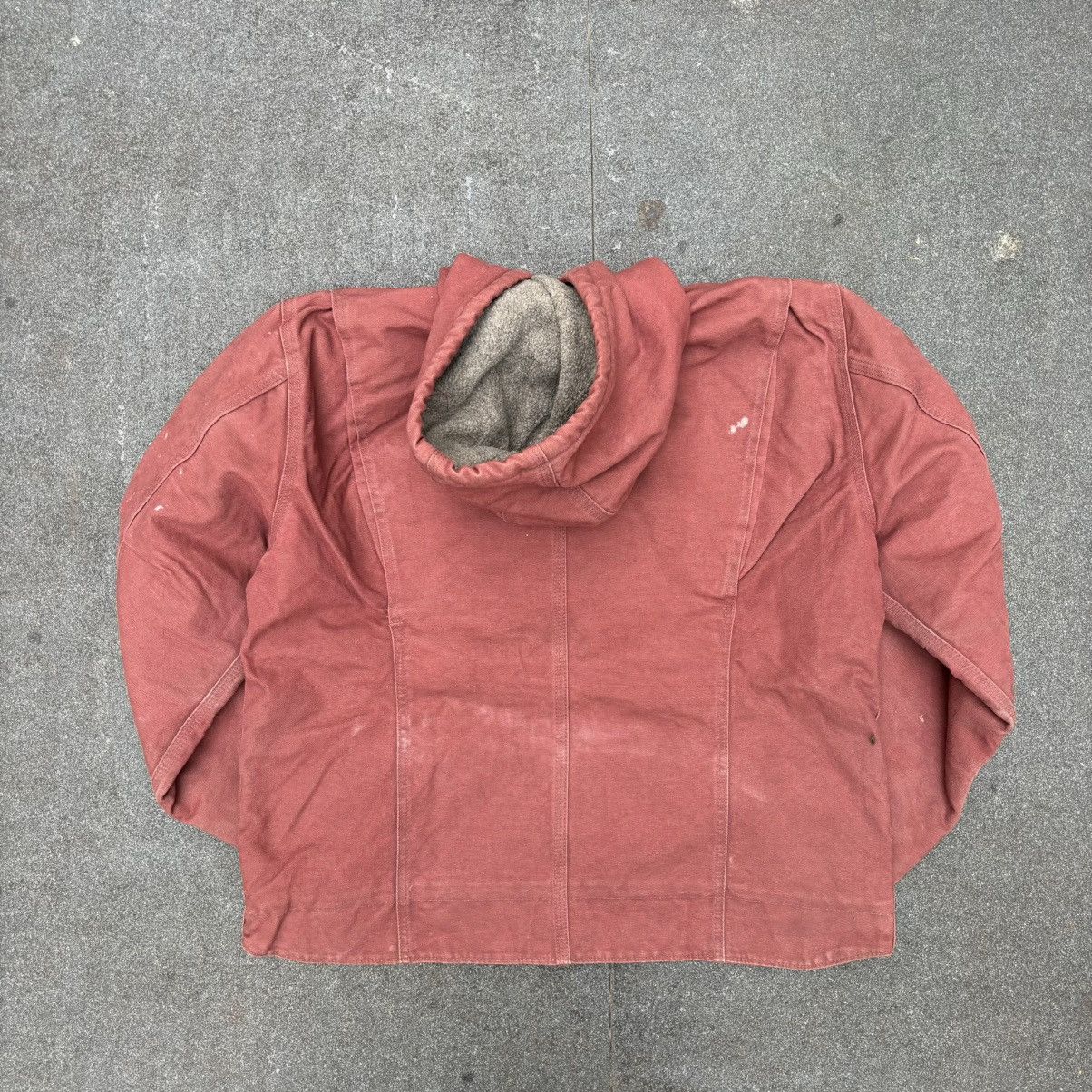 Carhartt × Vintage Vintage Carhartt Sherpa lined hooded Jacket WJ141 VRS Size US M / EU 48-50 / 2 - 4 Thumbnail