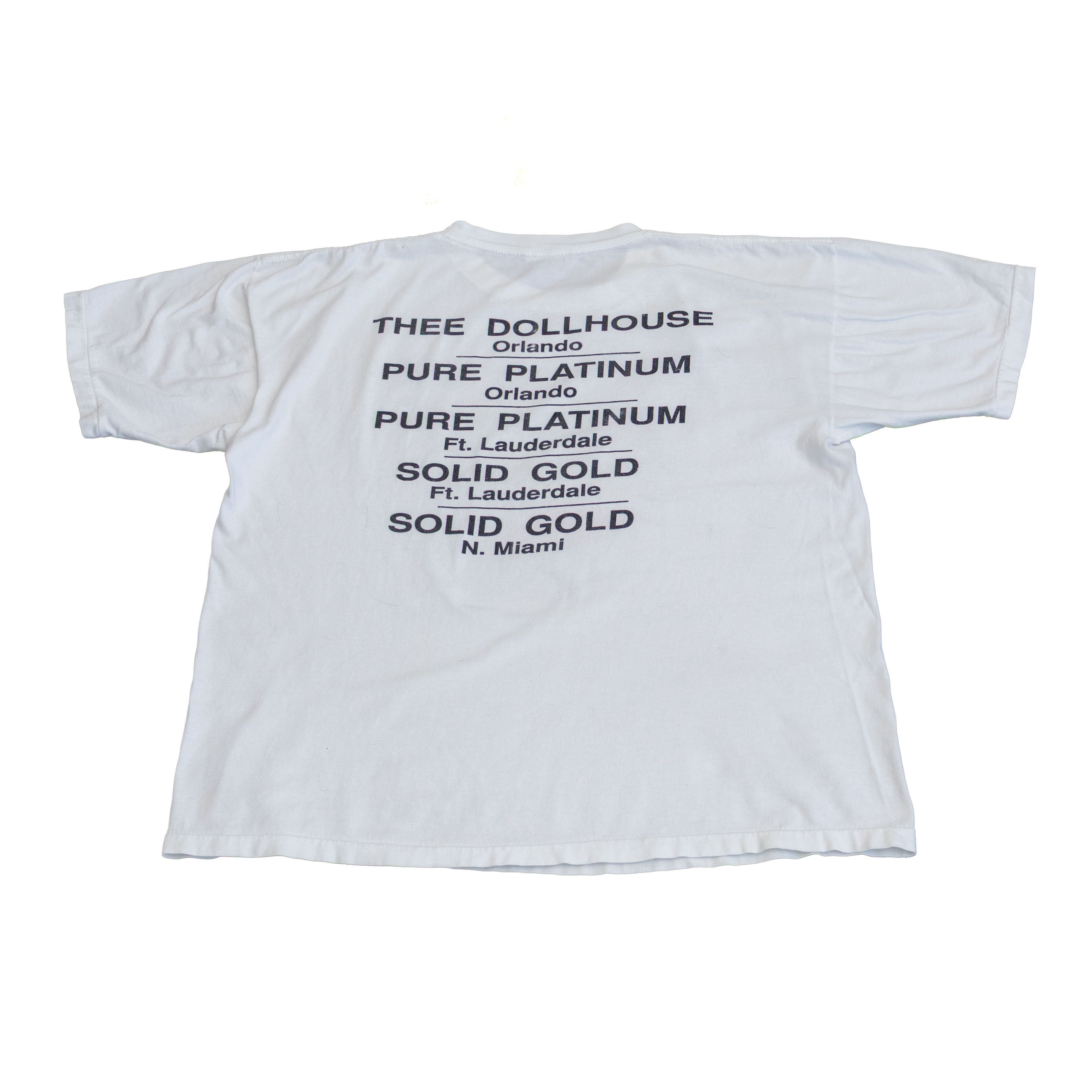 Vintage Early 90s Pure Platinum USA Rock N Roll Graphic T Shirt Size US L / EU 52-54 / 3 - 3 Thumbnail