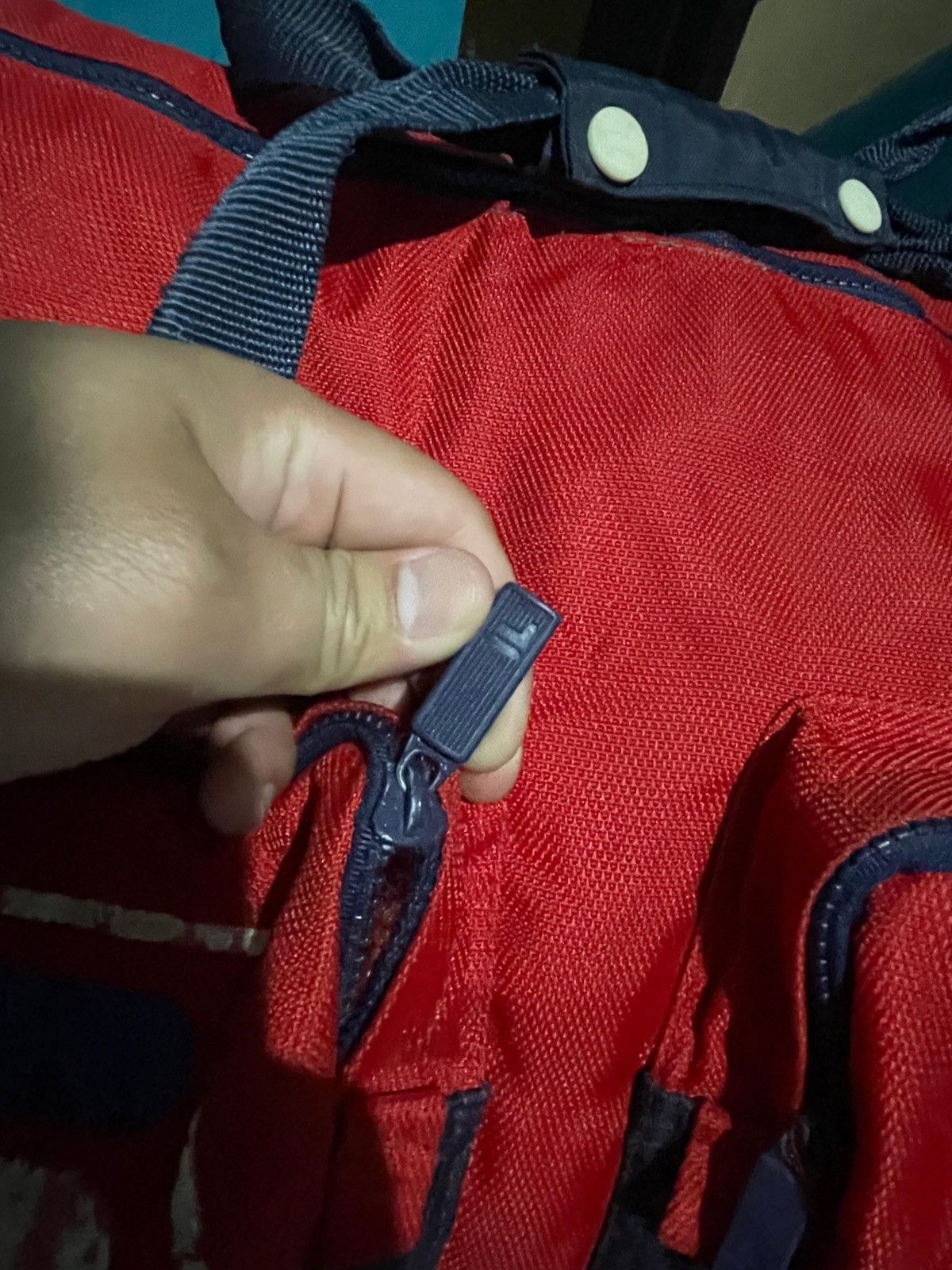 Fila × Vintage Vintage duffle bag FILA travelbag biglogo Size ONE SIZE - 11 Thumbnail