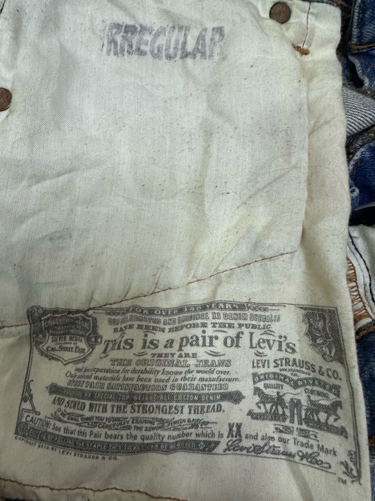 Levi's Made & Crafted × Levi's Vintage Clothing Levi's 501 Selvedge Ripper Denim Pants Size US 29 - 9 Thumbnail