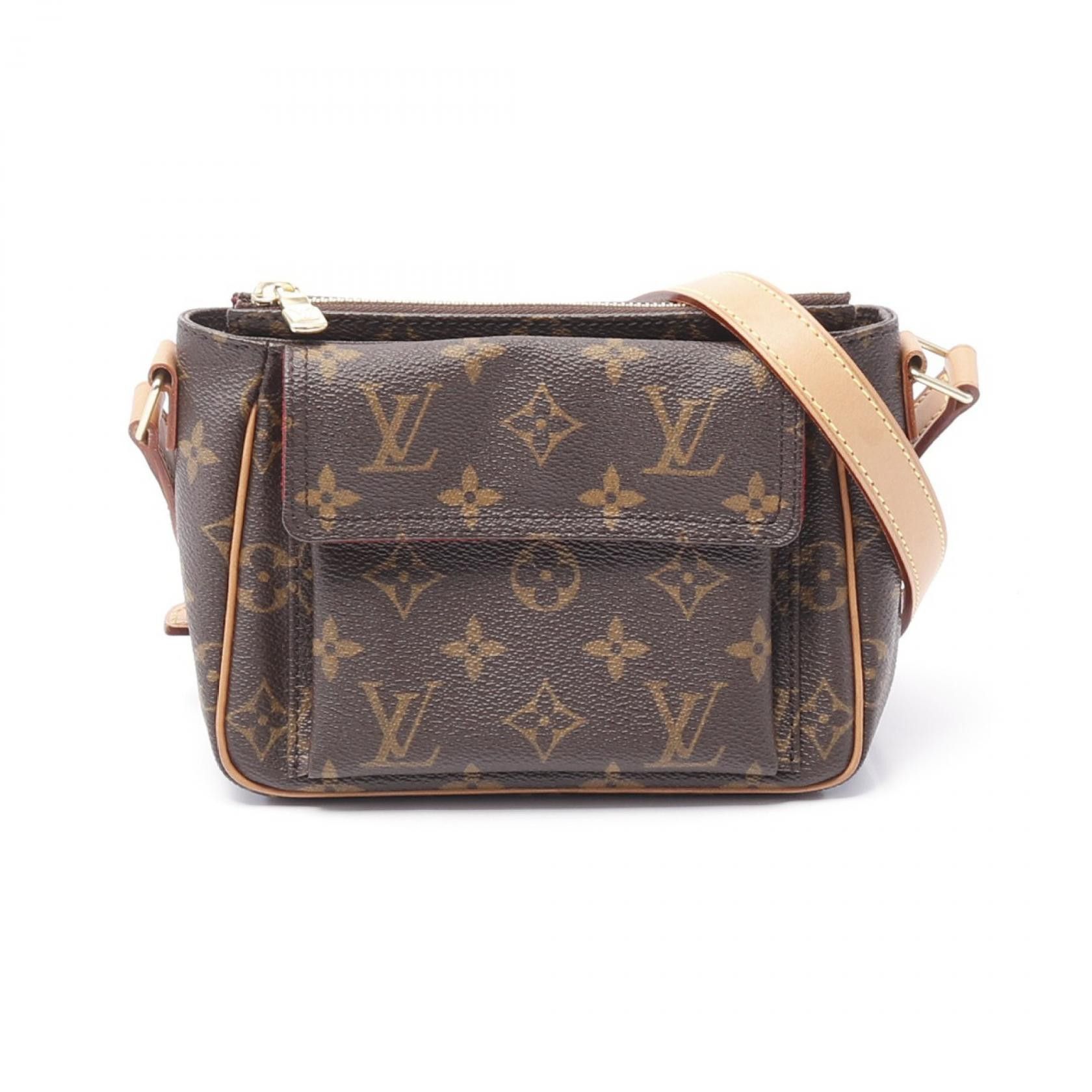 Louis Vuitton Louis Vuitton Vivacite Pm Monogram Shoulder Bag Canvas Shoulder Bag M51165 in Brown, Women's