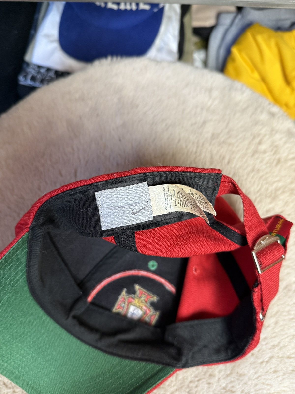 Nike Vintage 90’ nike cap x portugal Size ONE SIZE - 9 Thumbnail
