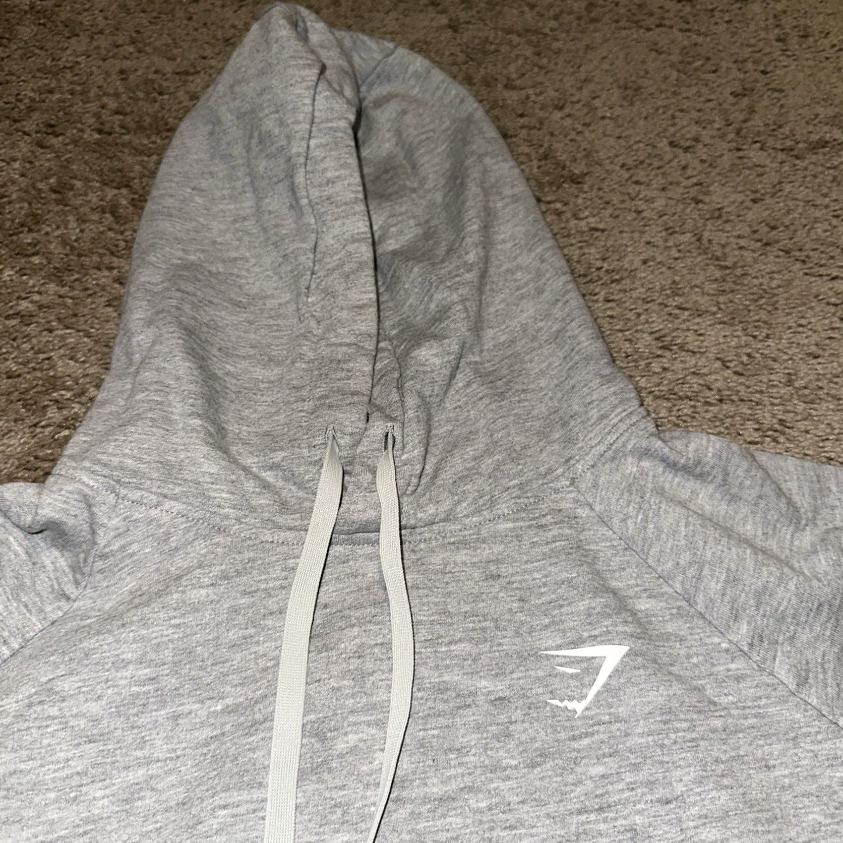 Gymshark Gymshark Hoodie Womens Small Gray Pullover Training Oversized Gym Workout Size S / US 4 / IT 40 - 2 Thumbnail
