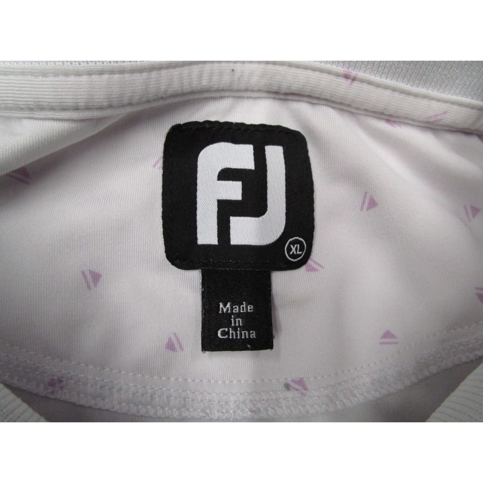 Footjoy FootJoy Polo Mens XL White Golf Performance Awbrey Glen Golf Club logo embroidered on sleeve Shirt Men XL White Golf FootJoy Polo Size US XL / EU 56 / 4 - 3 Thumbnail
