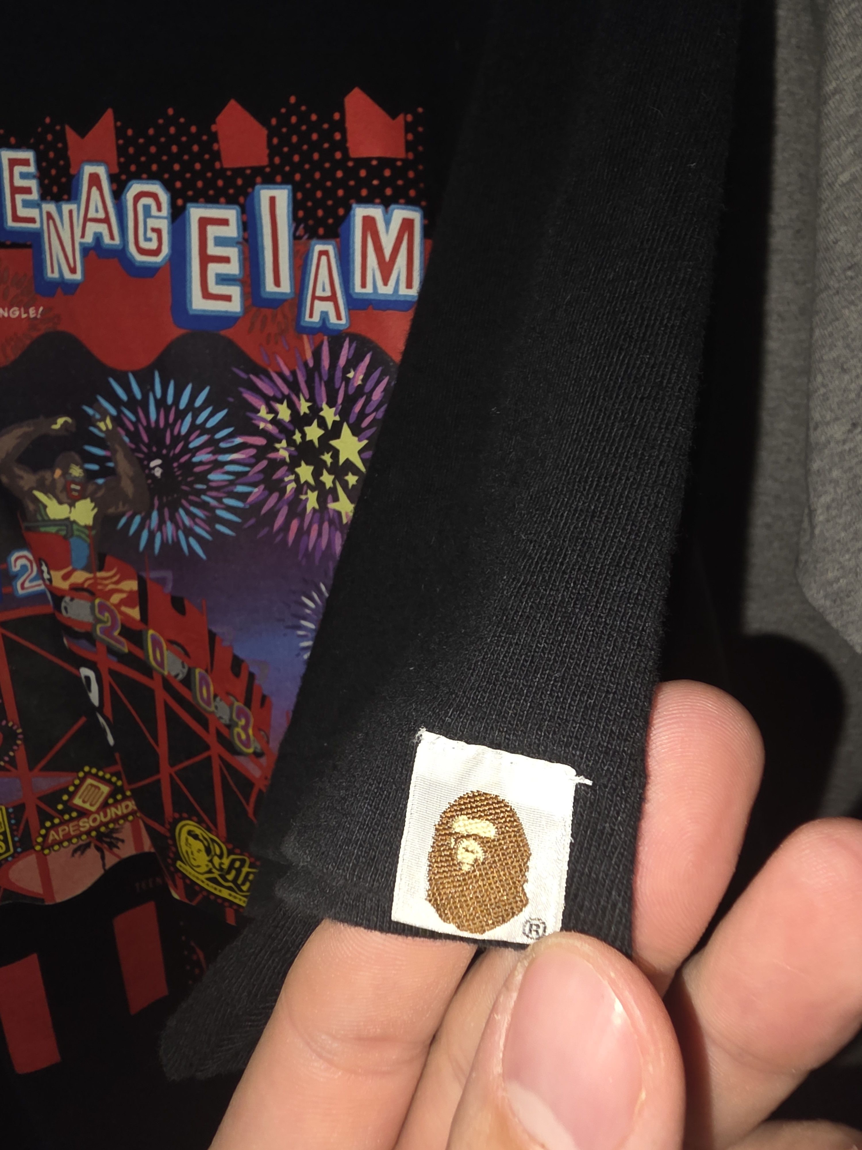 Bape Bape 10th anniversary edition T-shirt Size US XL / EU 56 / 4 - 4 Thumbnail