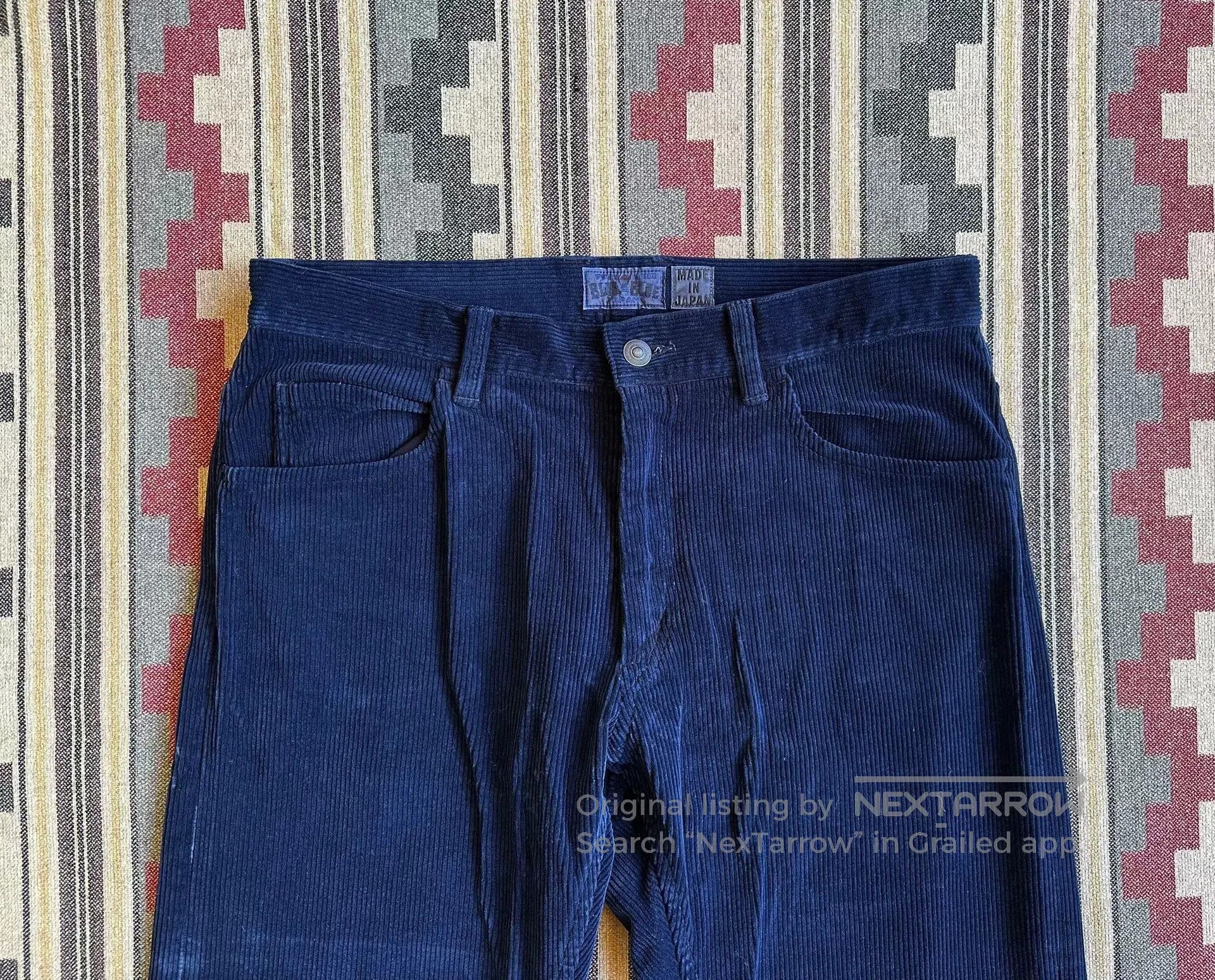 Blue Blue Japan blue blue japan indigo corduroy pants. Size US 30 / EU 46 - 3 Thumbnail