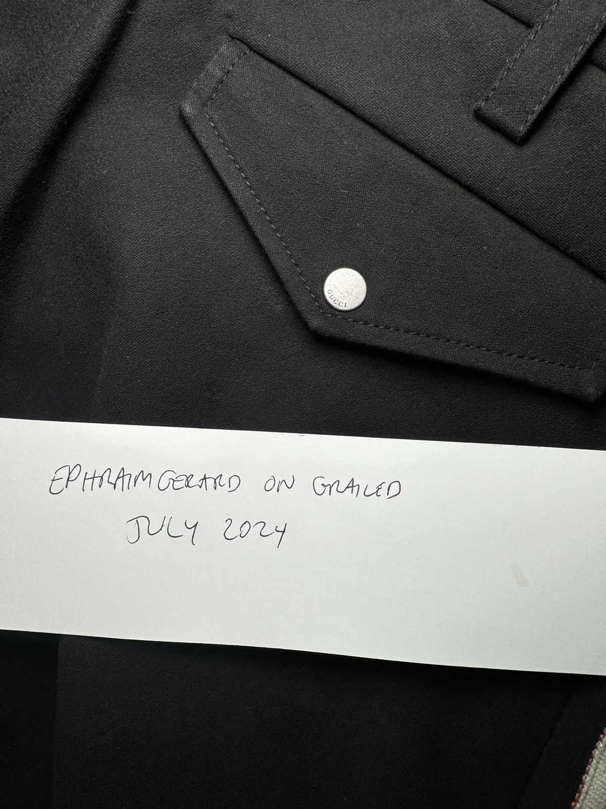 Gucci Gucci Sideline Moto Look Trousers Pants size 32 Size US 32 / EU 48 - 8 Thumbnail