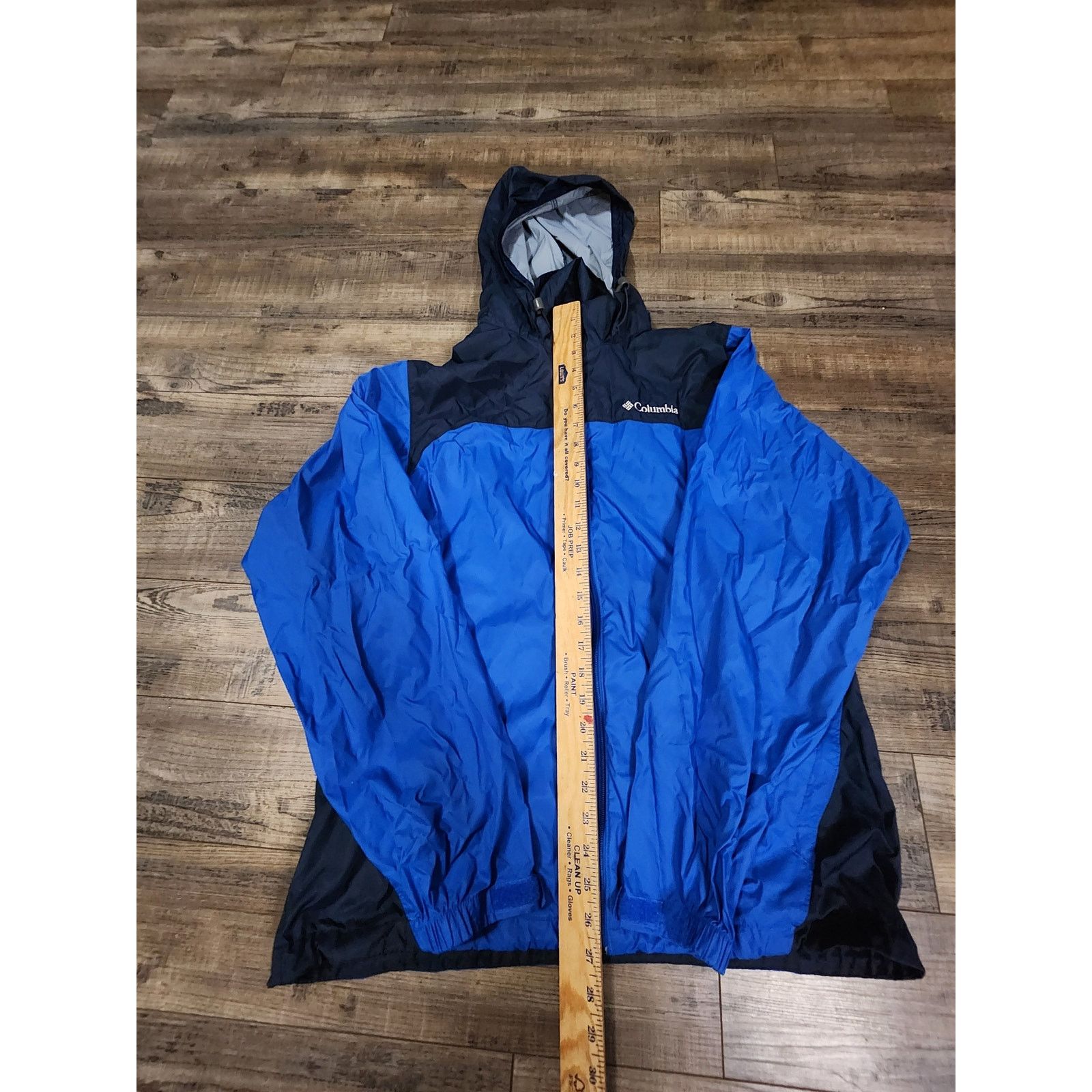 Columbia Columbia Hooded Rain jacket coat hidden hood Men Size M 2432 Size US M / EU 48-50 / 2 - 2 Thumbnail