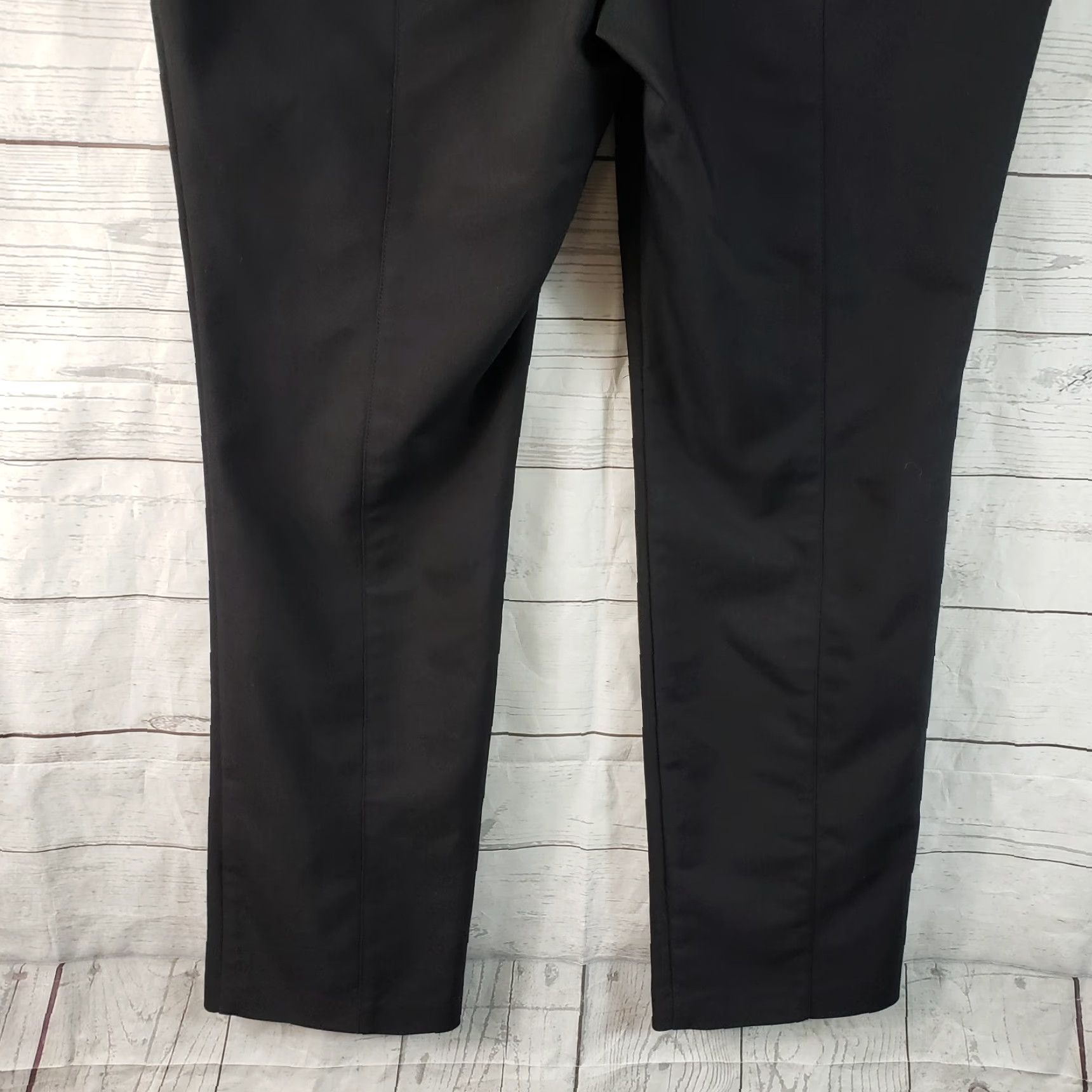 Vintage Chicos So Slimming Womens Pants Sz6 Short Black Mid Rise Cotton Blend Dress Pants Slimming Womens Chicos Short 6 Black Cotton Blend Pants朗 Size 28" / US 6 / IT 42 - 5 Thumbnail