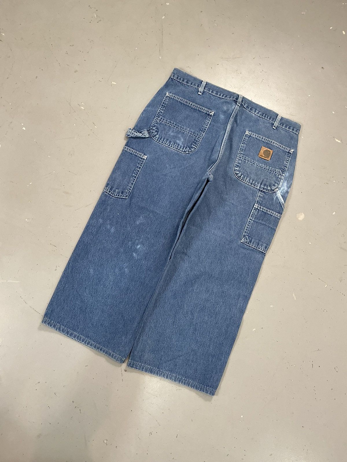 Carhartt × Vintage Vintage Carhartt b13 DST carpenter denim Size US 38 / EU 54 - 6 Thumbnail