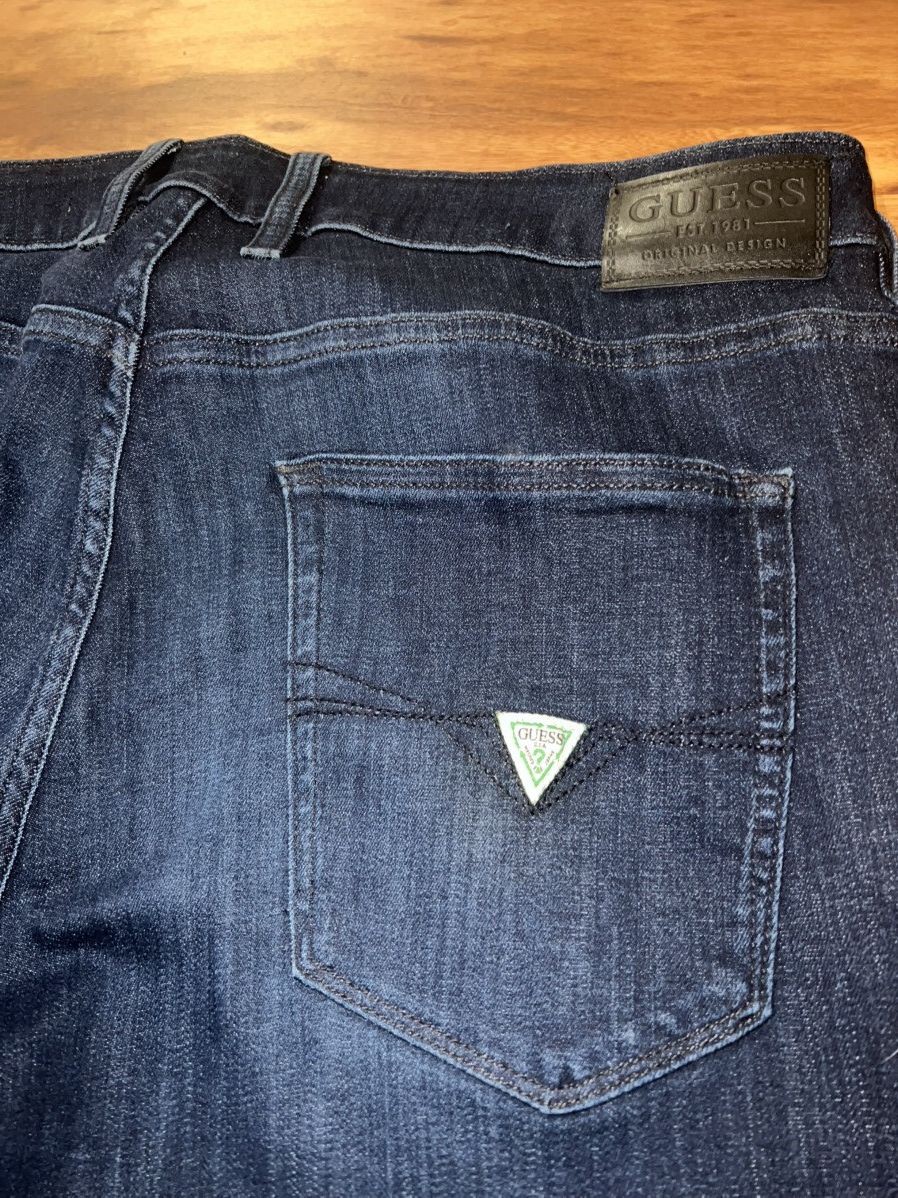 Guess Guess “Dark Wash” Denim Size US 38 / EU 54 - 7 Thumbnail