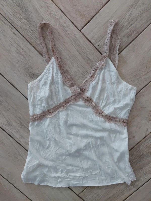River Island Vintage cami top Size XXL / US 16-18 / IT 52-54 - 4 Thumbnail