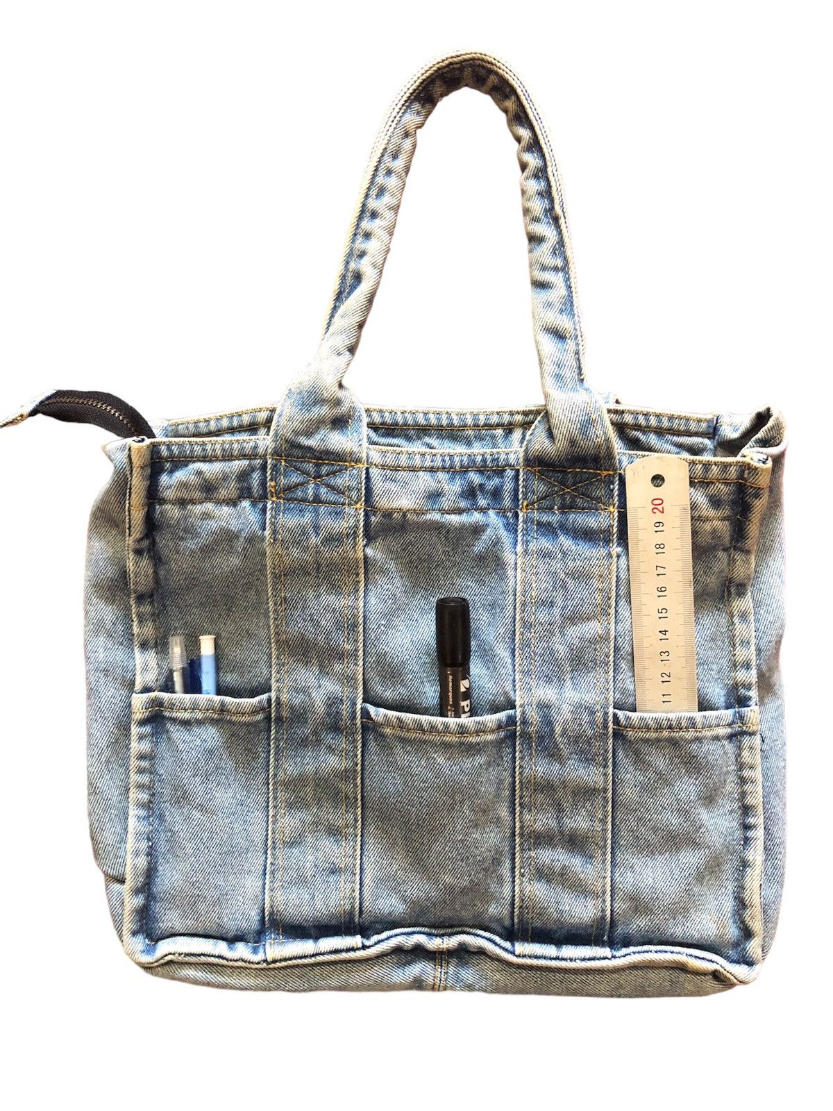 Other × Vintage Y2K Denim Jeans Handbag Vintage Size ONE SIZE - 2 Thumbnail