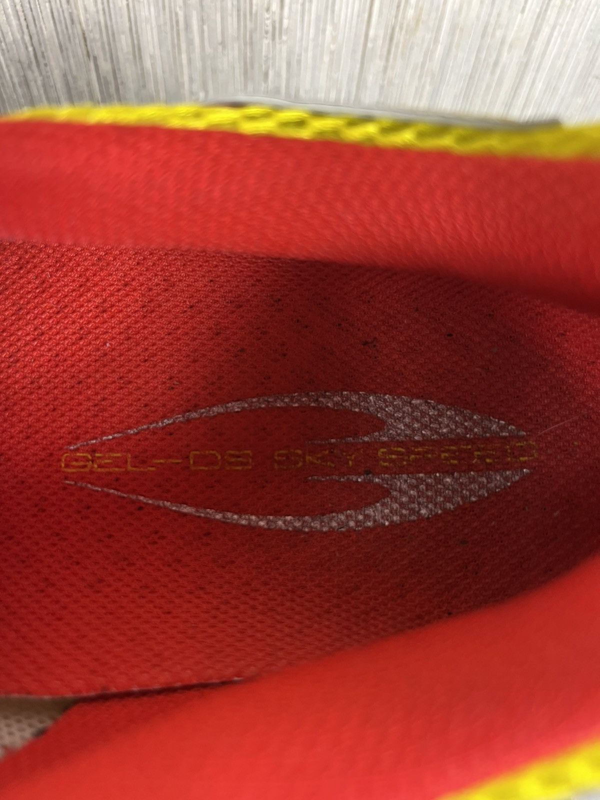 Asics Vintage Asics gel-os sky speed asymmetric laces mesh shoes Size US 8.5 / EU 41-42 - 23 Thumbnail