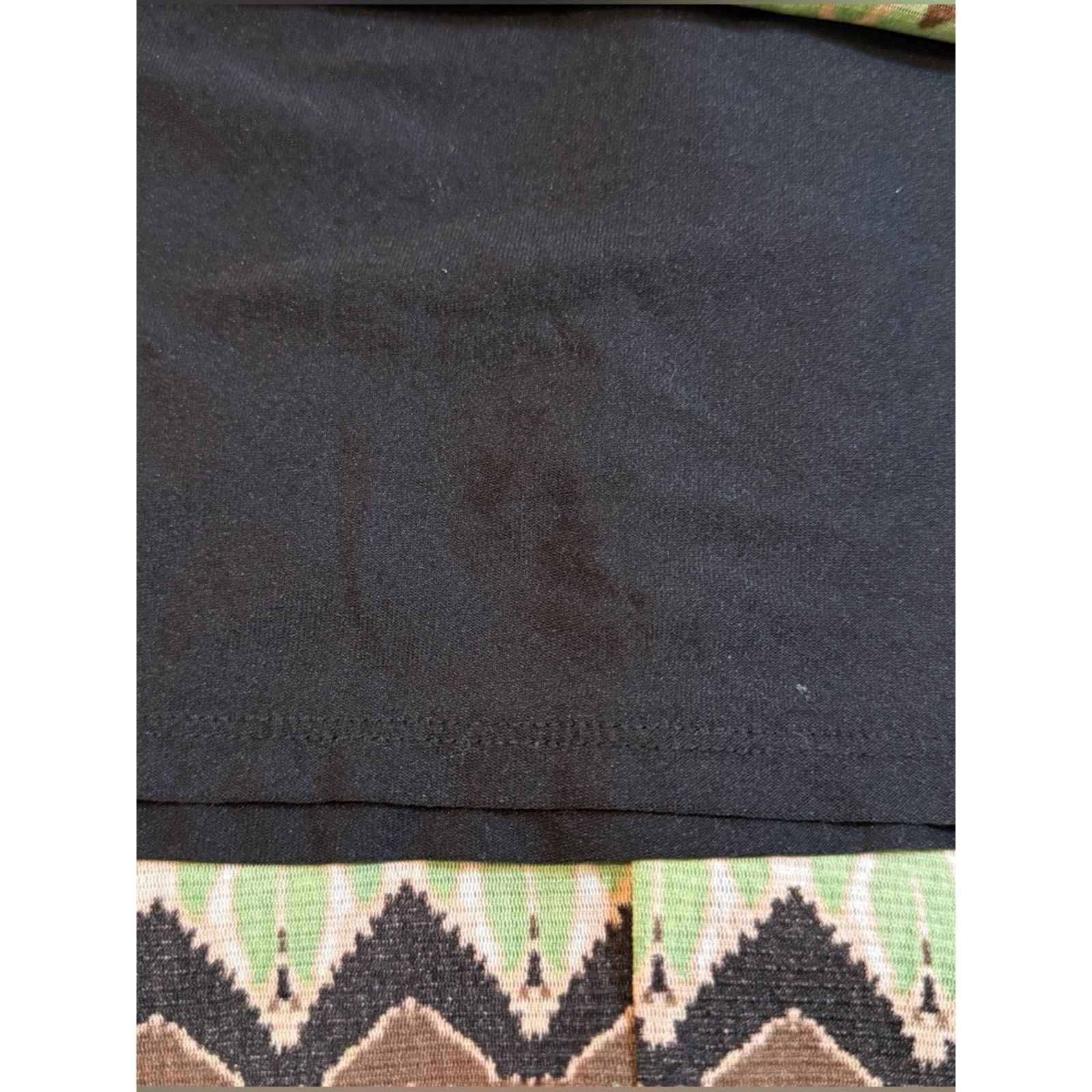 Liz Claiborne Y2K Green/Brown Top Sz Large Boho Fairy Grunge Indie Hippie Size L / US 10 / IT 46 - 5 Thumbnail