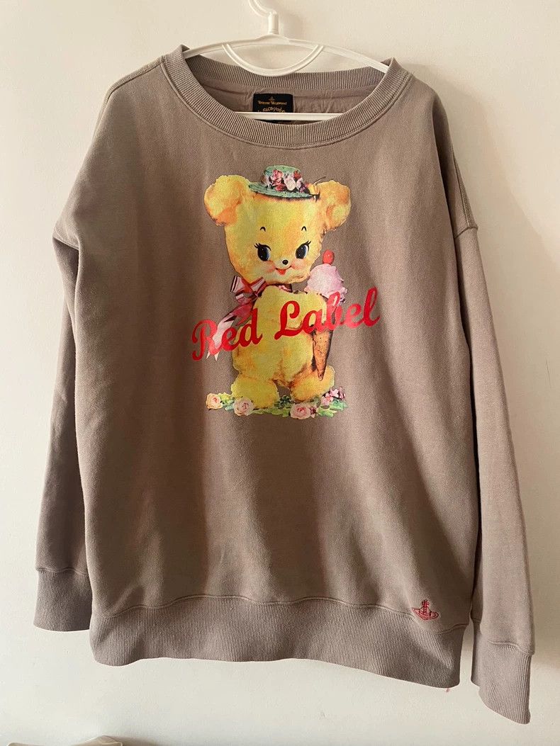 Vivienne Westwood Vivienne Westwood Bear ice cream hoodie Size L / US 10 / IT 46 - 1 Thumbnail