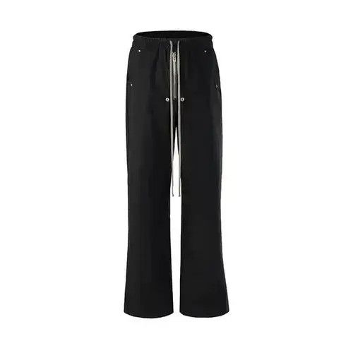 Japanese Brand × Vintage Streetwear Drawstring Cargo Trousers Pants y2k style Size US 32 / EU 48 - 2 Thumbnail